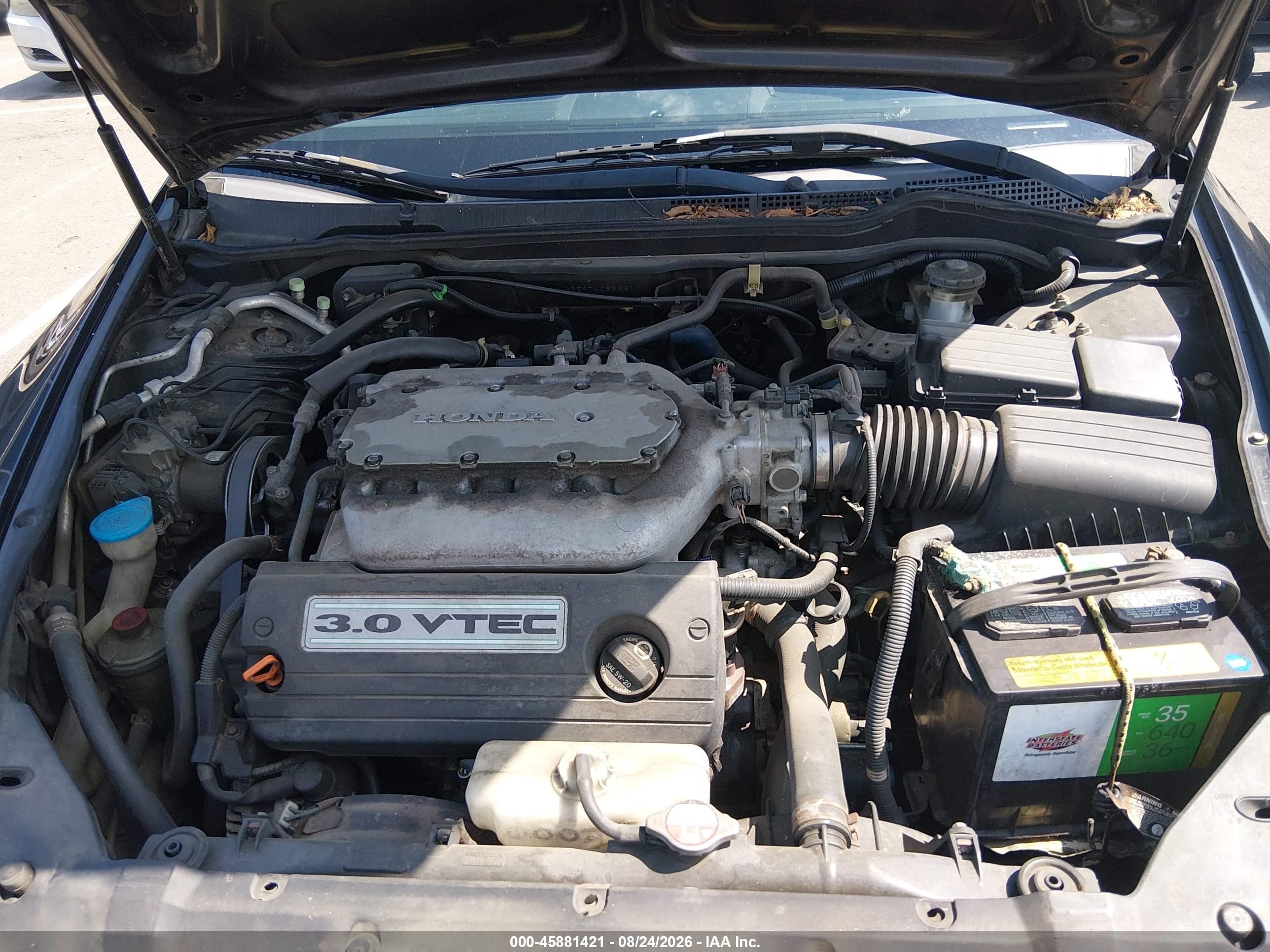 2007 Honda Accord 3.0 Ex Black vin: 1HGCM66597A085661