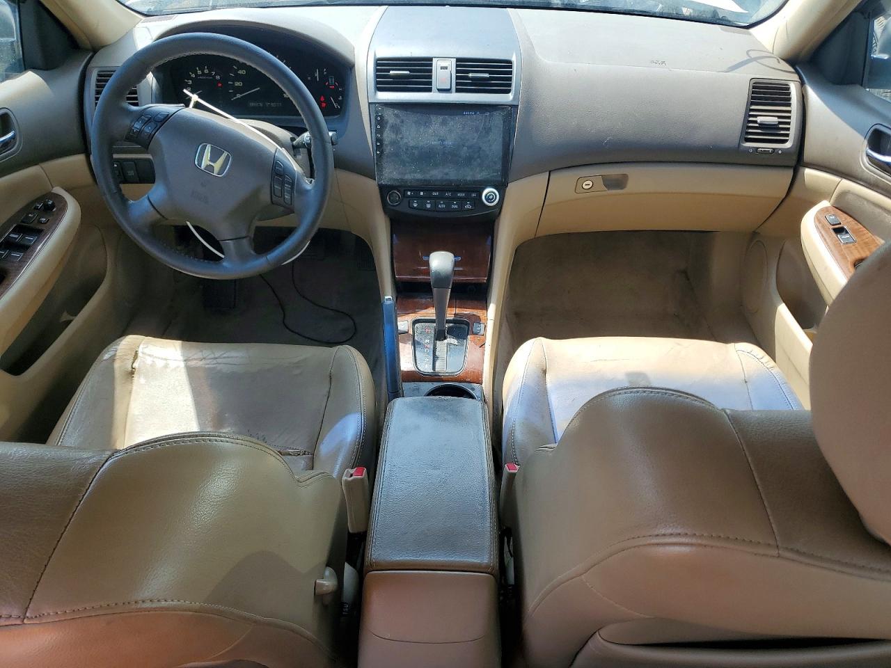 2007 Honda Accord Ex White vin: 1HGCM66597A088172