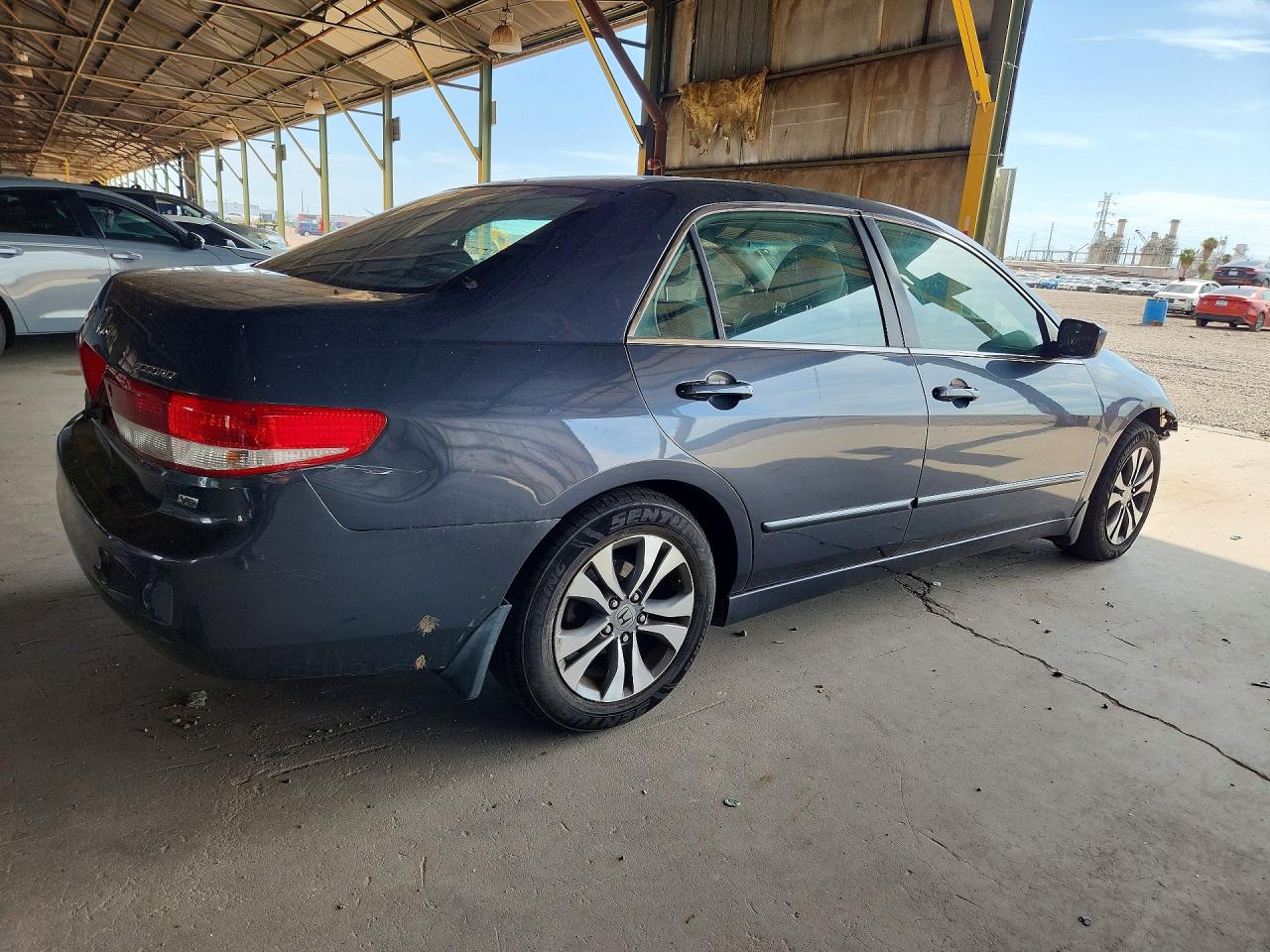 2003 Honda Accord Ex Gray vin: 1HGCM665X3A004158