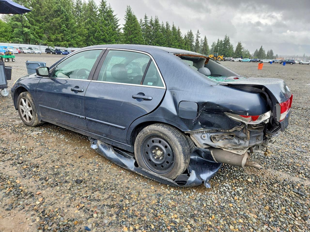 2003 Honda Accord Ex Серый vin: 1HGCM665X3A008694