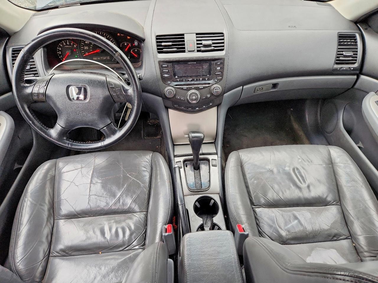 2003 Honda Accord Ex Серый vin: 1HGCM665X3A008694