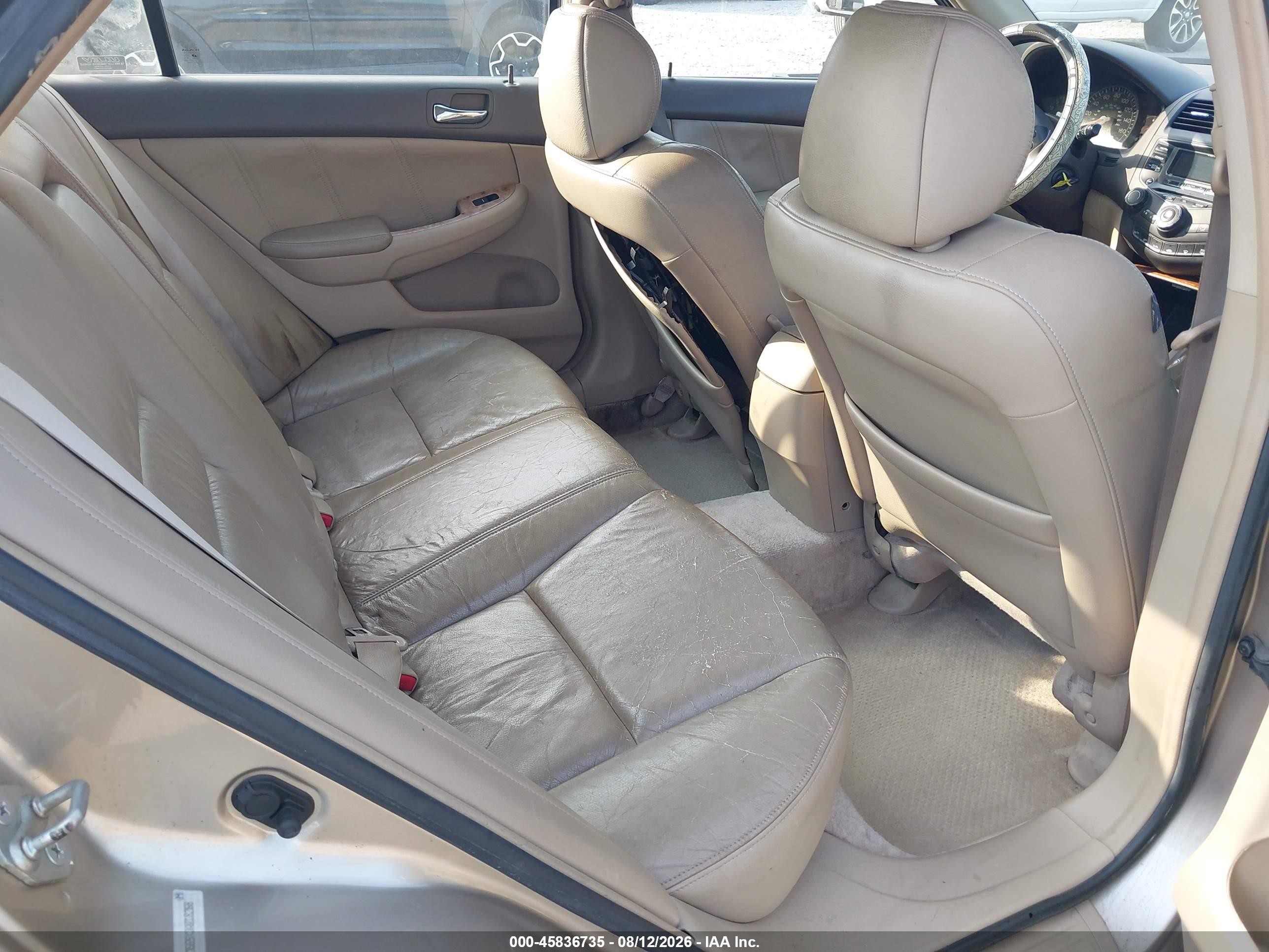 2003 Honda Accord 3.0 Ex Бежевый vin: 1HGCM665X3A018268