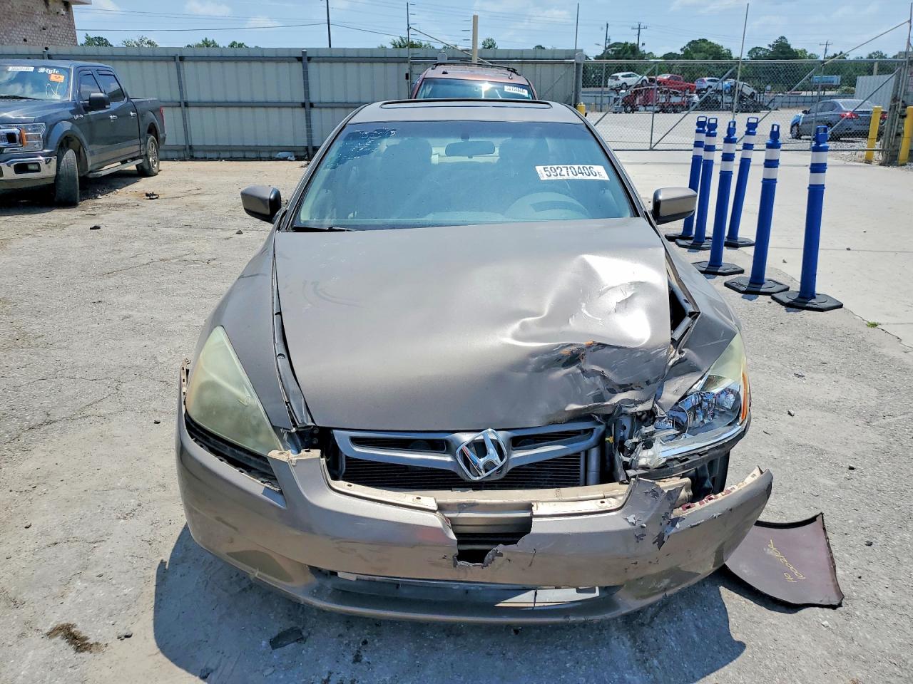 2003 Honda Accord Ex Tan vin: 1HGCM665X3A089969