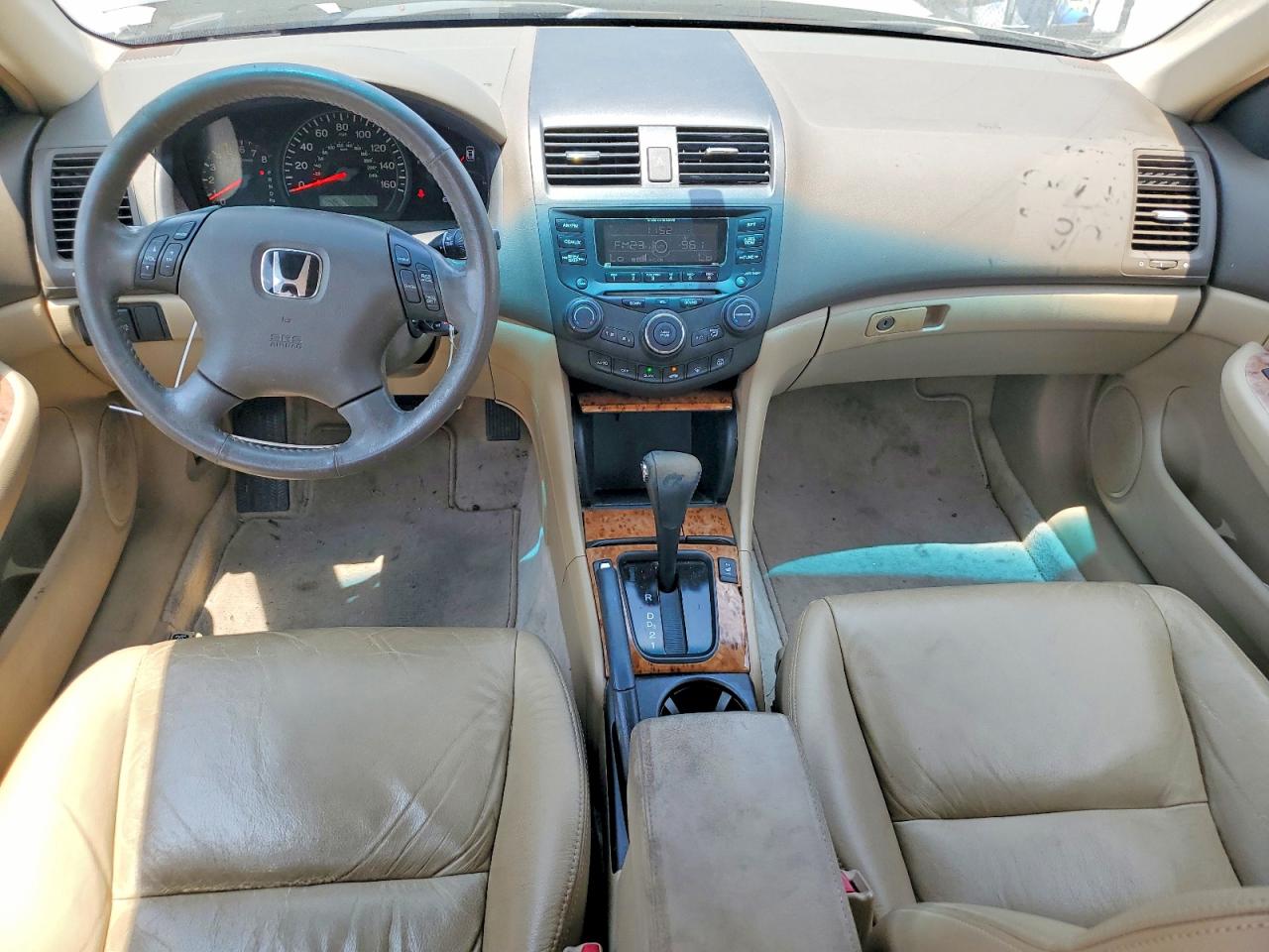 2003 Honda Accord Ex Tan vin: 1HGCM665X3A089969
