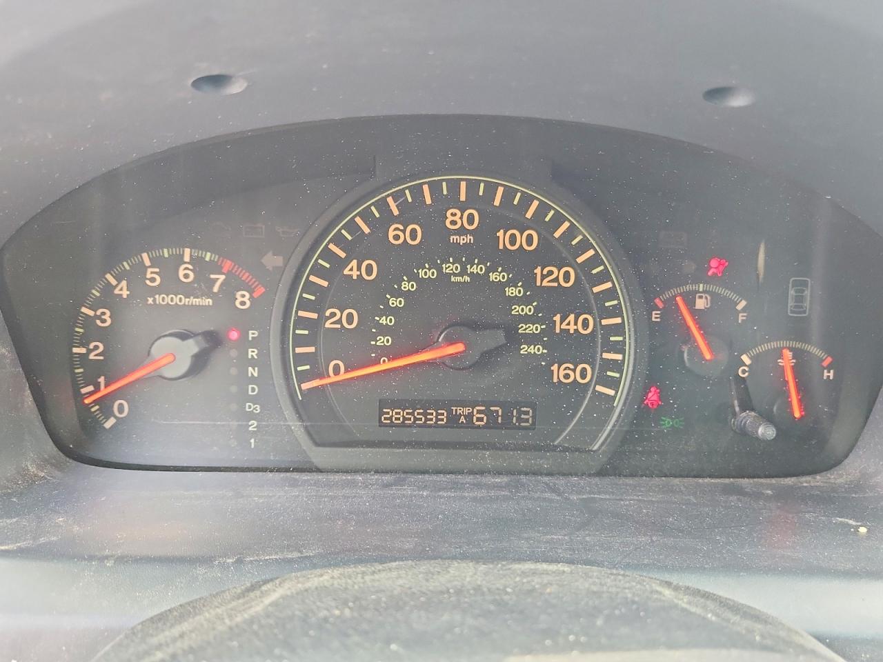 2003 Honda Accord Ex Gray vin: 1HGCM665X3A093956
