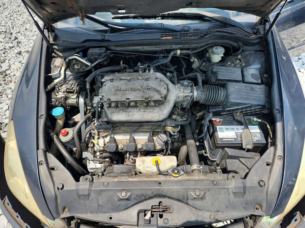 2003 Honda Accord Ex Gray vin: 1HGCM665X3A093956