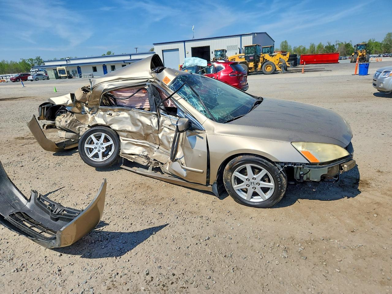 2003 Honda Accord Gold vin: 1HGCM665X3A101960