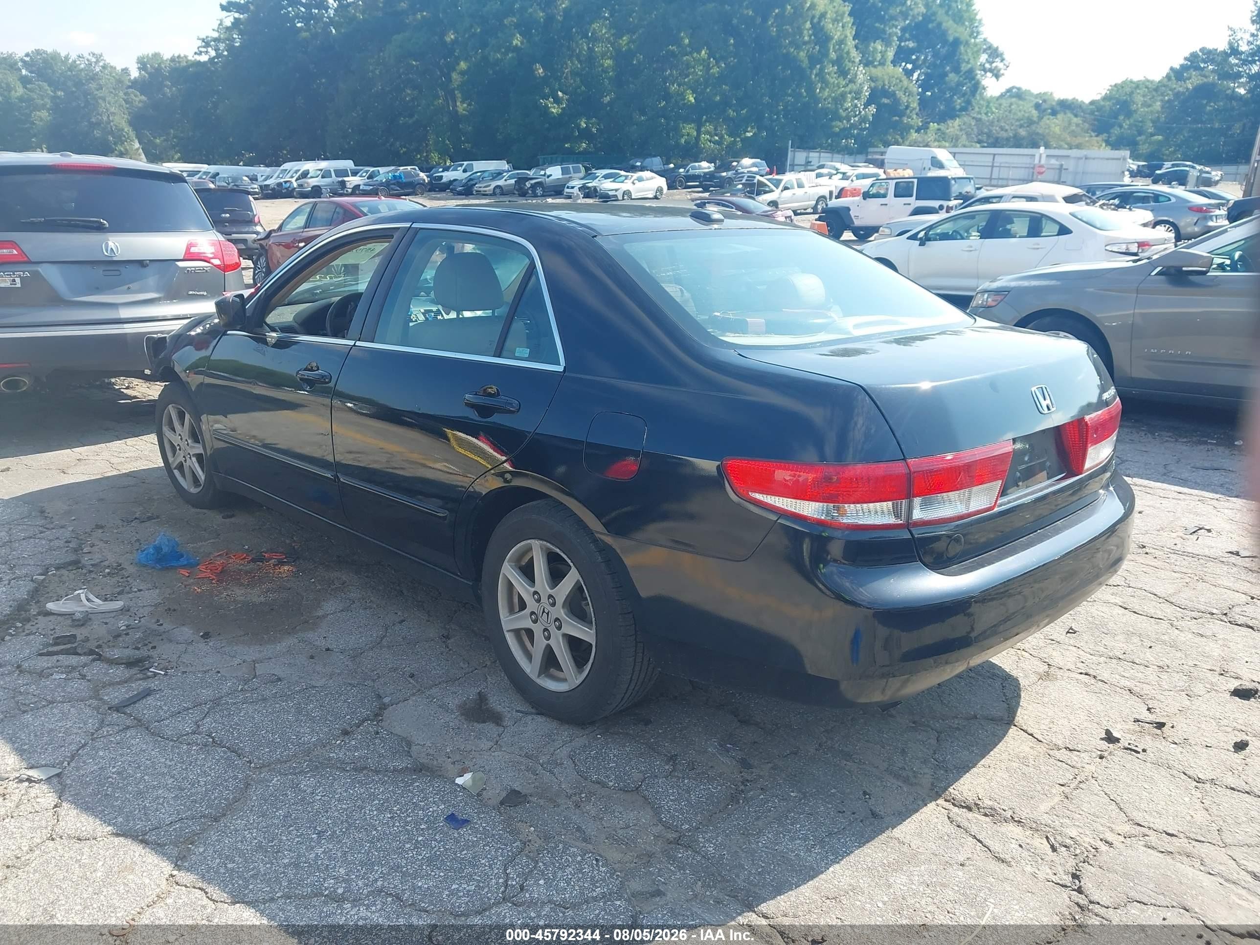 2004 Honda Accord 3.0 Ex Бежевый vin: 1HGCM665X4A022922