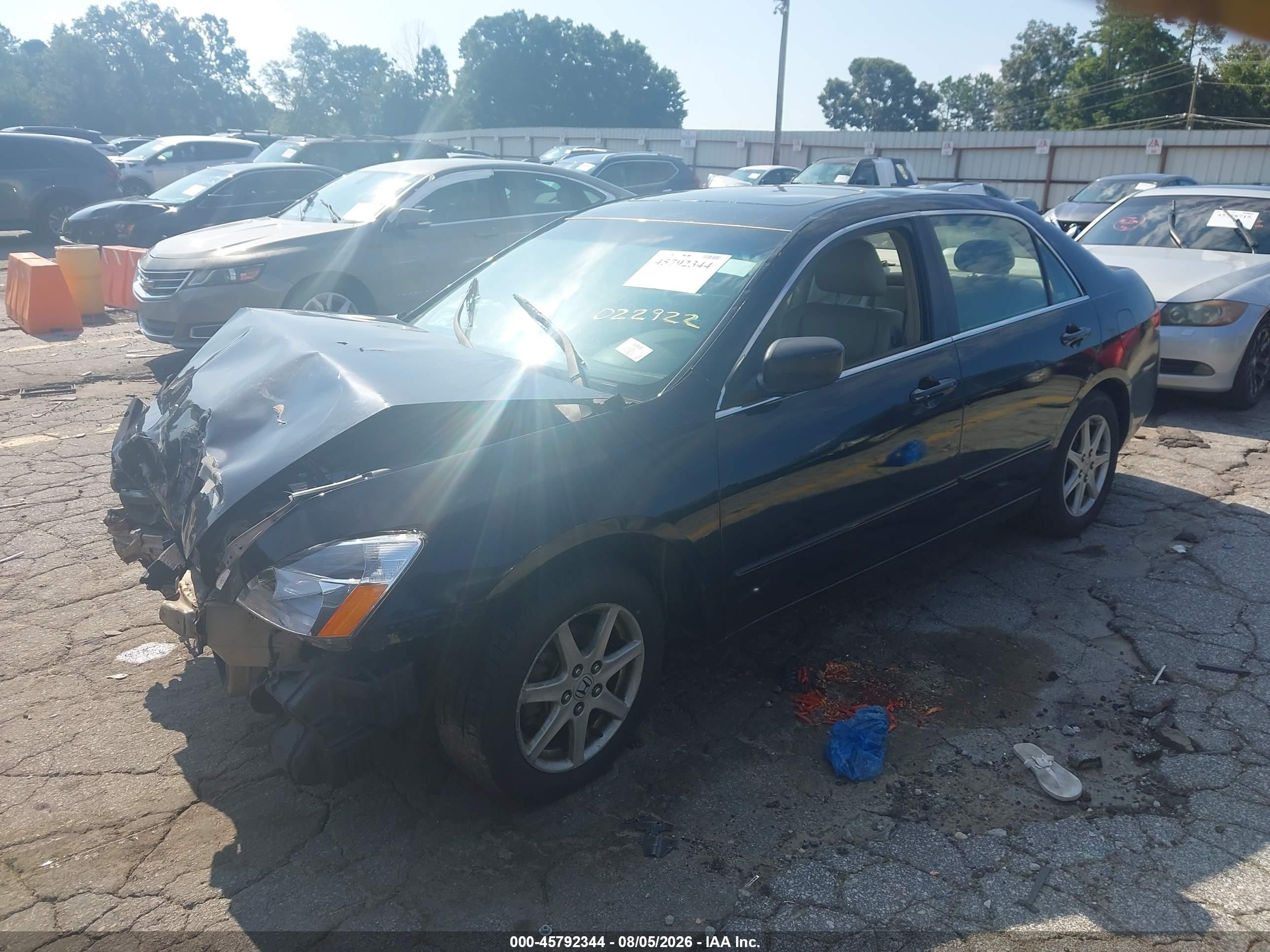 2004 Honda Accord 3.0 Ex Бежевый vin: 1HGCM665X4A022922