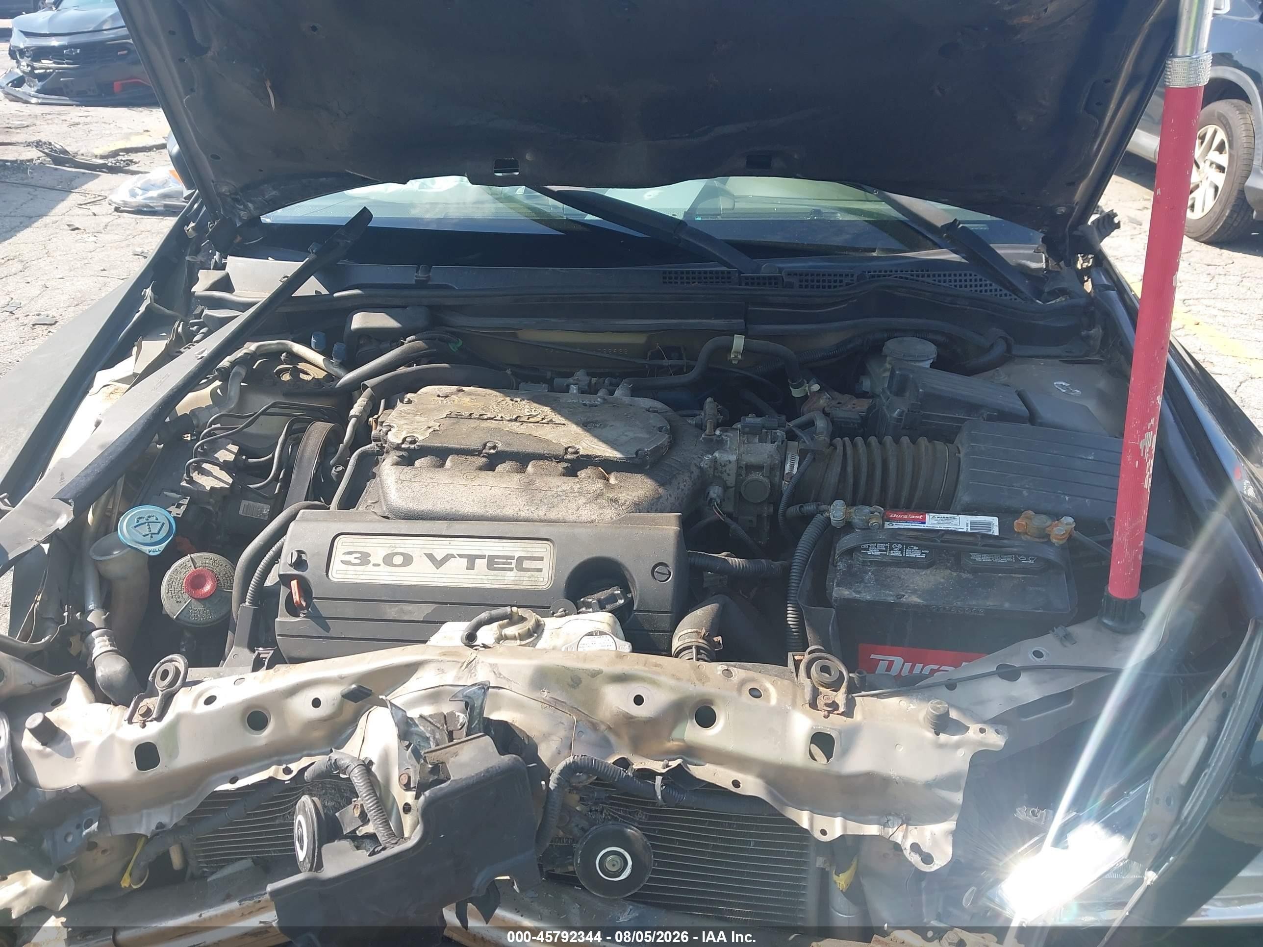 2004 Honda Accord 3.0 Ex Бежевый vin: 1HGCM665X4A022922