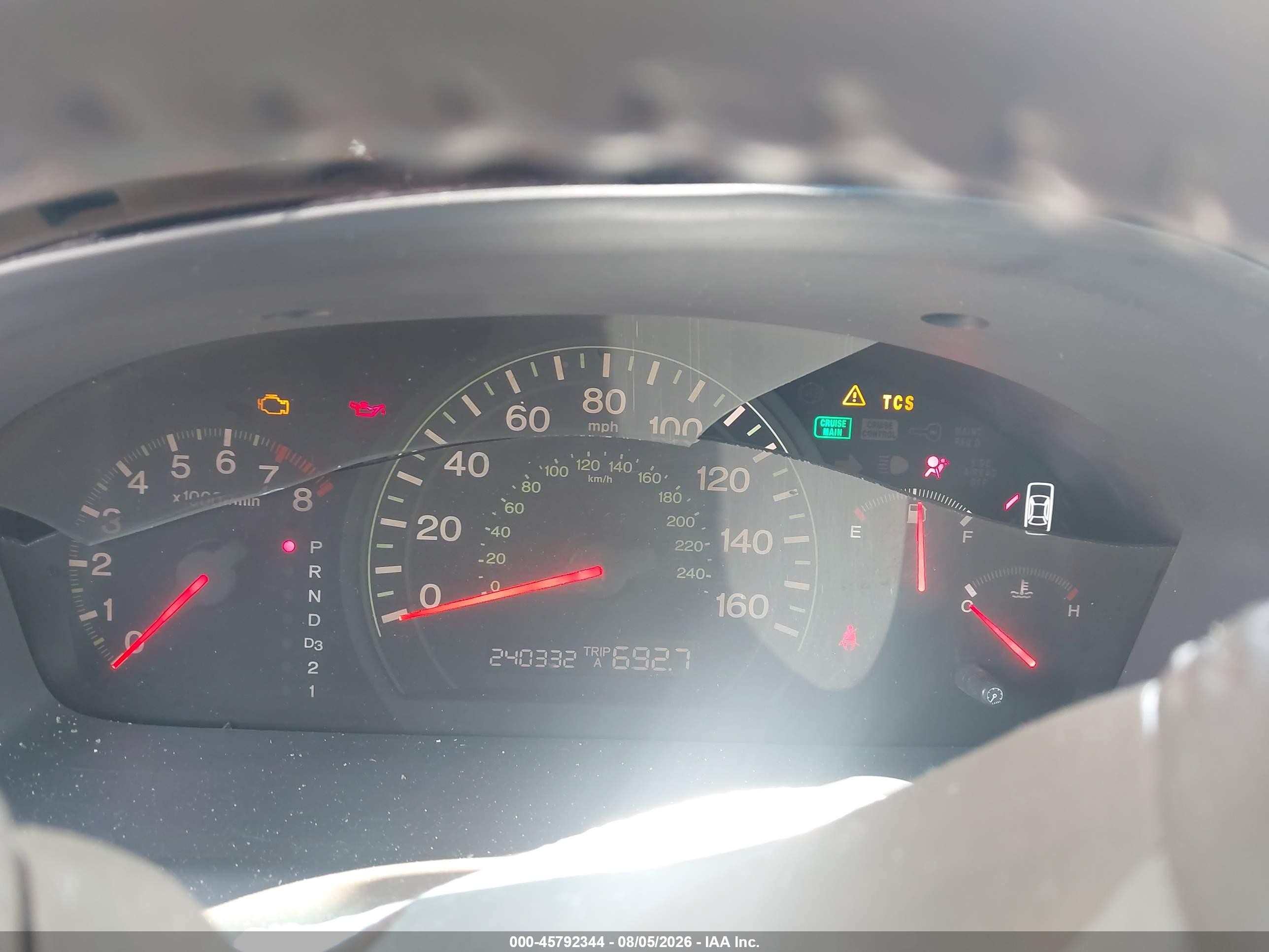 2004 Honda Accord 3.0 Ex Бежевый vin: 1HGCM665X4A022922