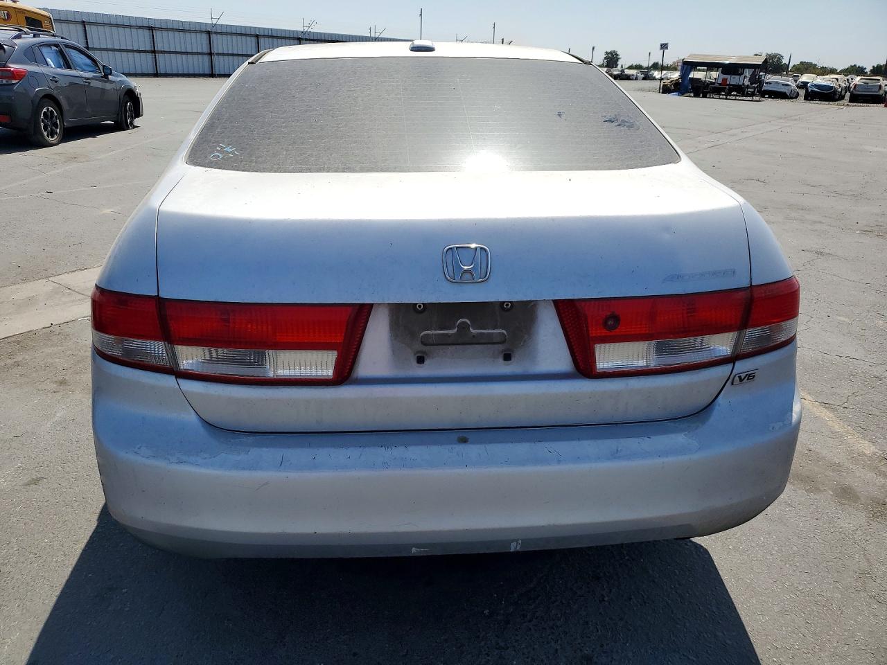 2004 Honda Accord Ex Silver vin: 1HGCM665X4A041373
