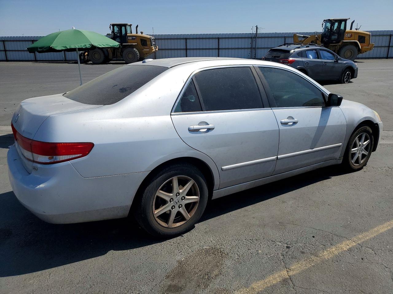 2004 Honda Accord Ex Silver vin: 1HGCM665X4A041373