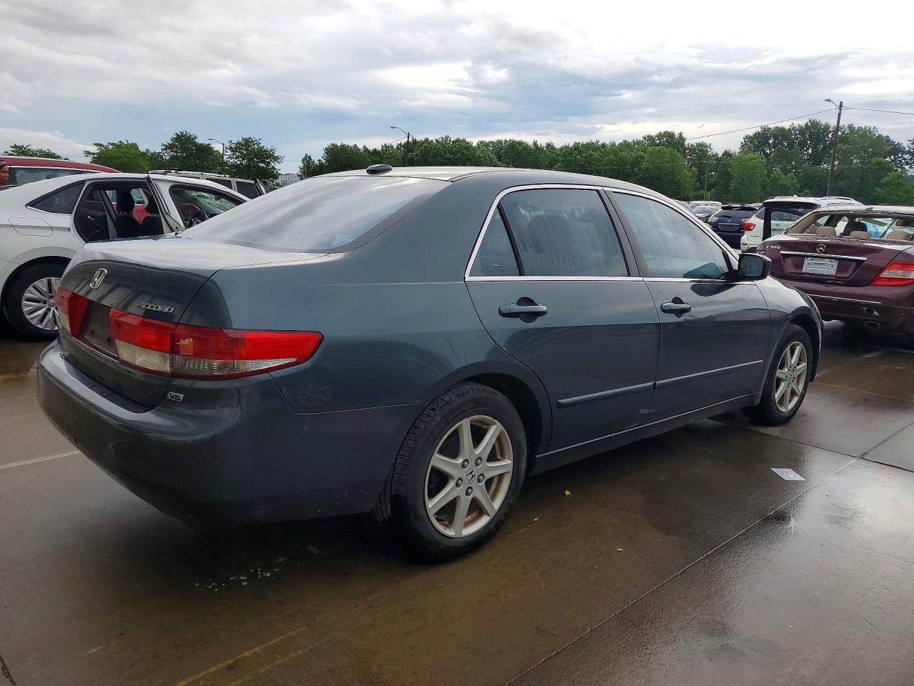 2004 Honda Accord Ex Green vin: 1HGCM665X4A067214