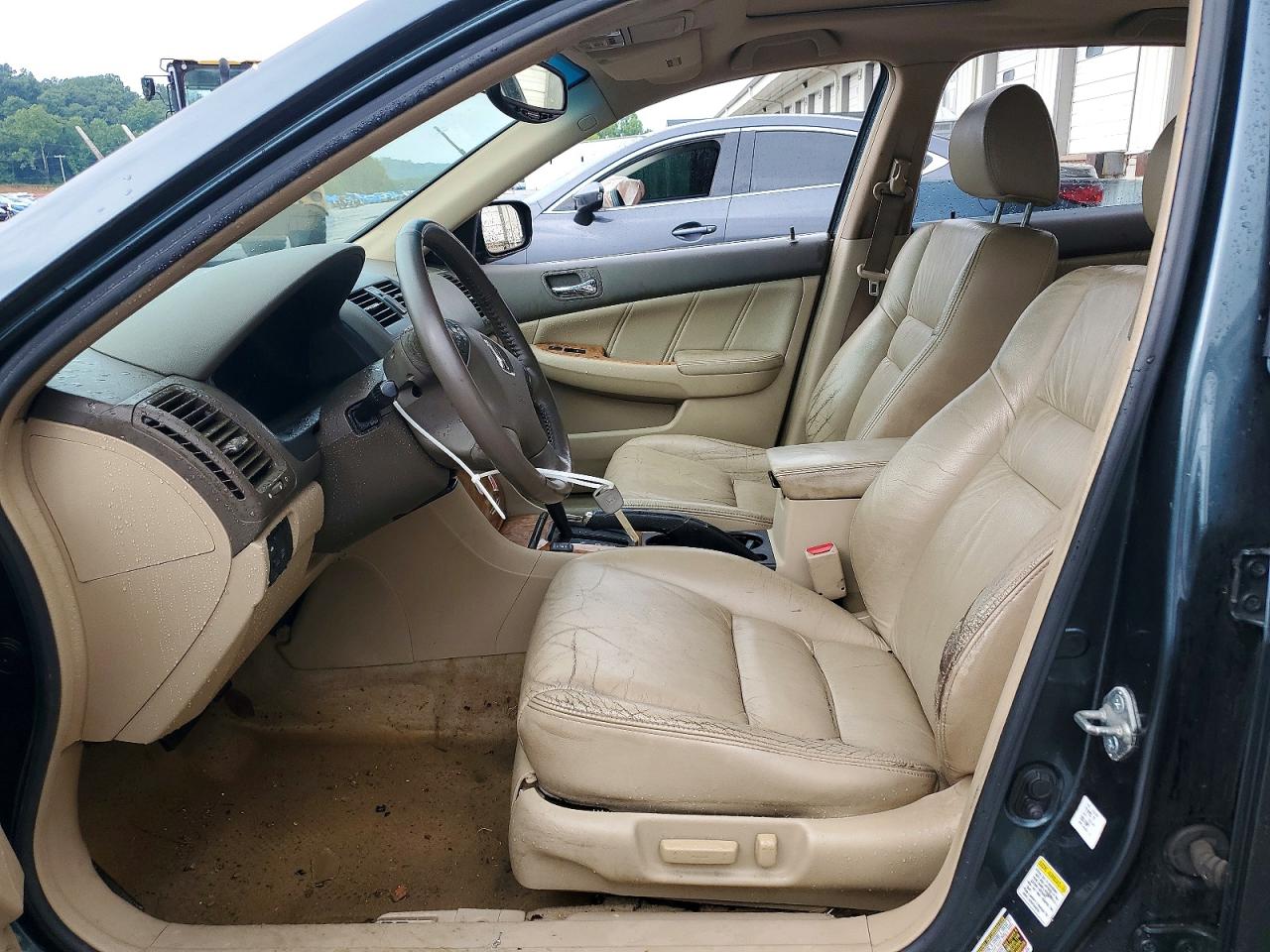 2004 Honda Accord Ex Green vin: 1HGCM665X4A067214