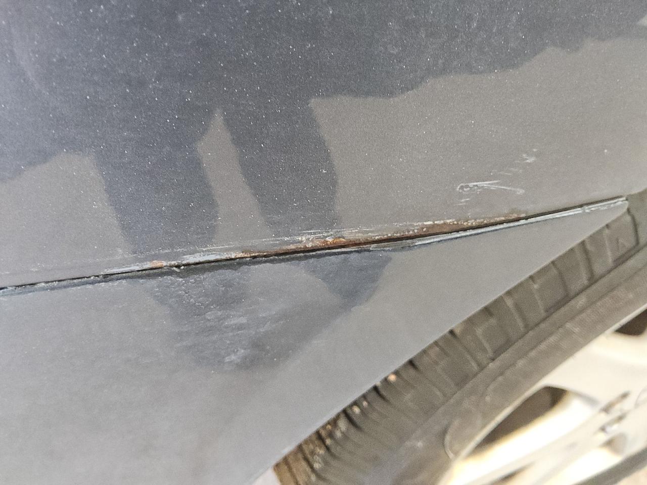 2004 Honda Accord Ex Gray vin: 1HGCM665X4A068573 Damage: Right Qtr Panel, Heavy Scratch, 7 To 8 Inches