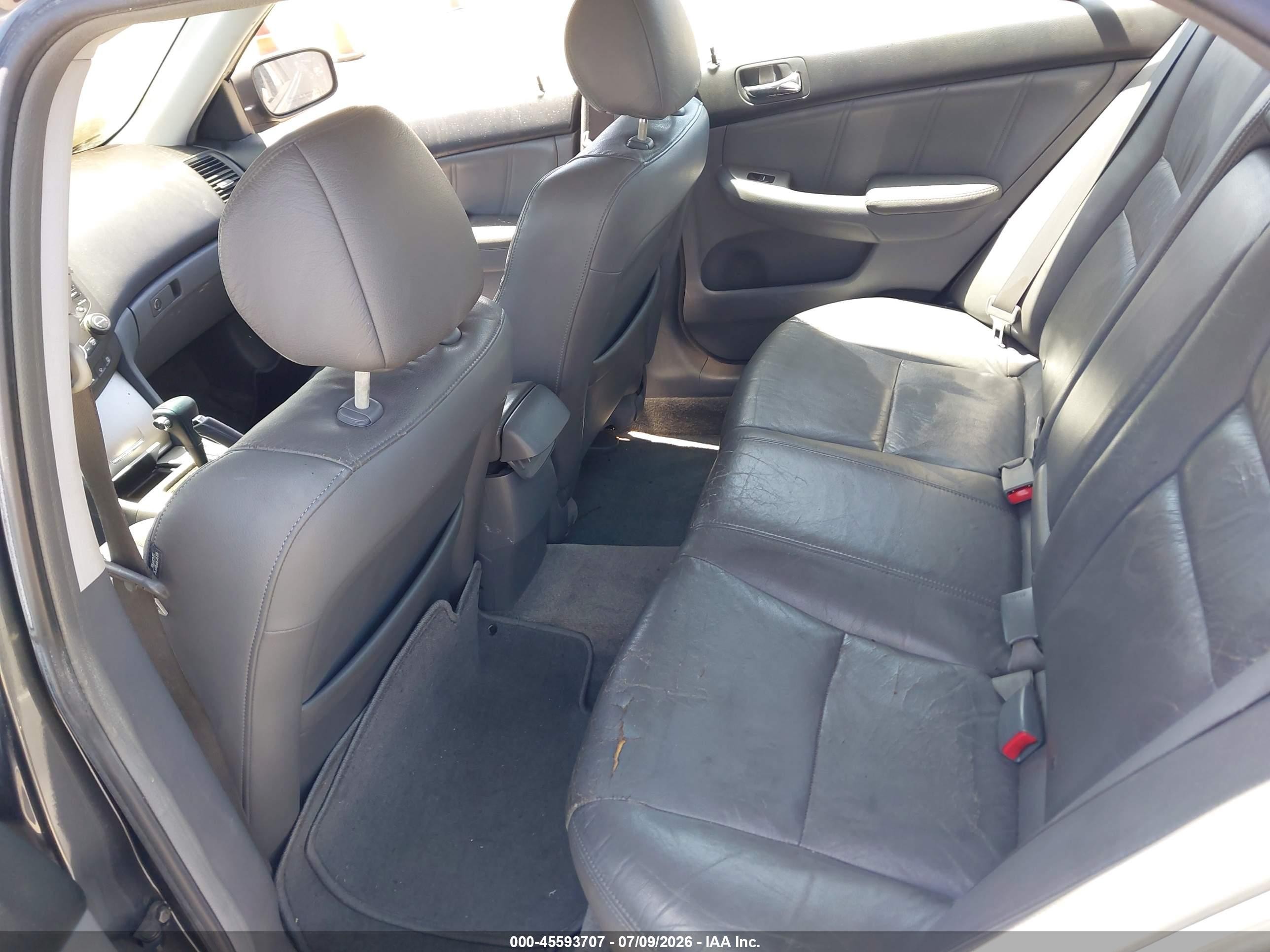 2005 Honda Accord 3.0 Ex Gray vin: 1HGCM665X5A017169