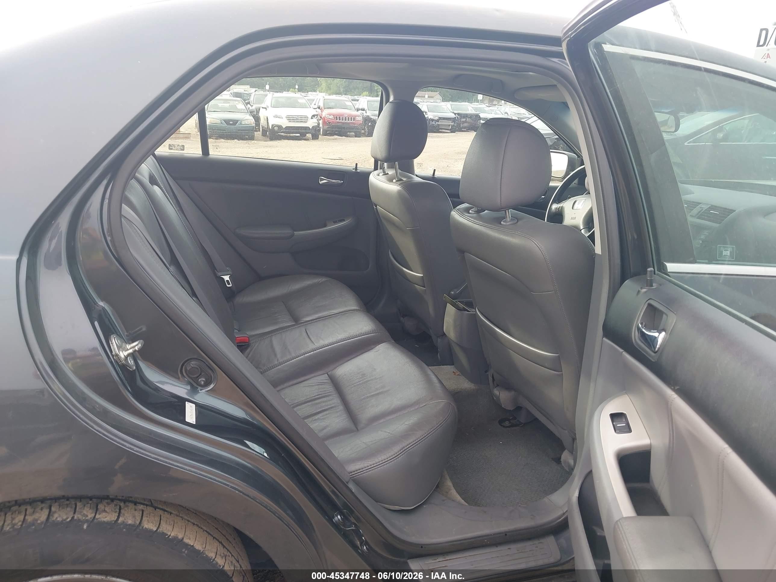 2005 Honda Accord 3.0 Ex Gray vin: 1HGCM665X5A057008