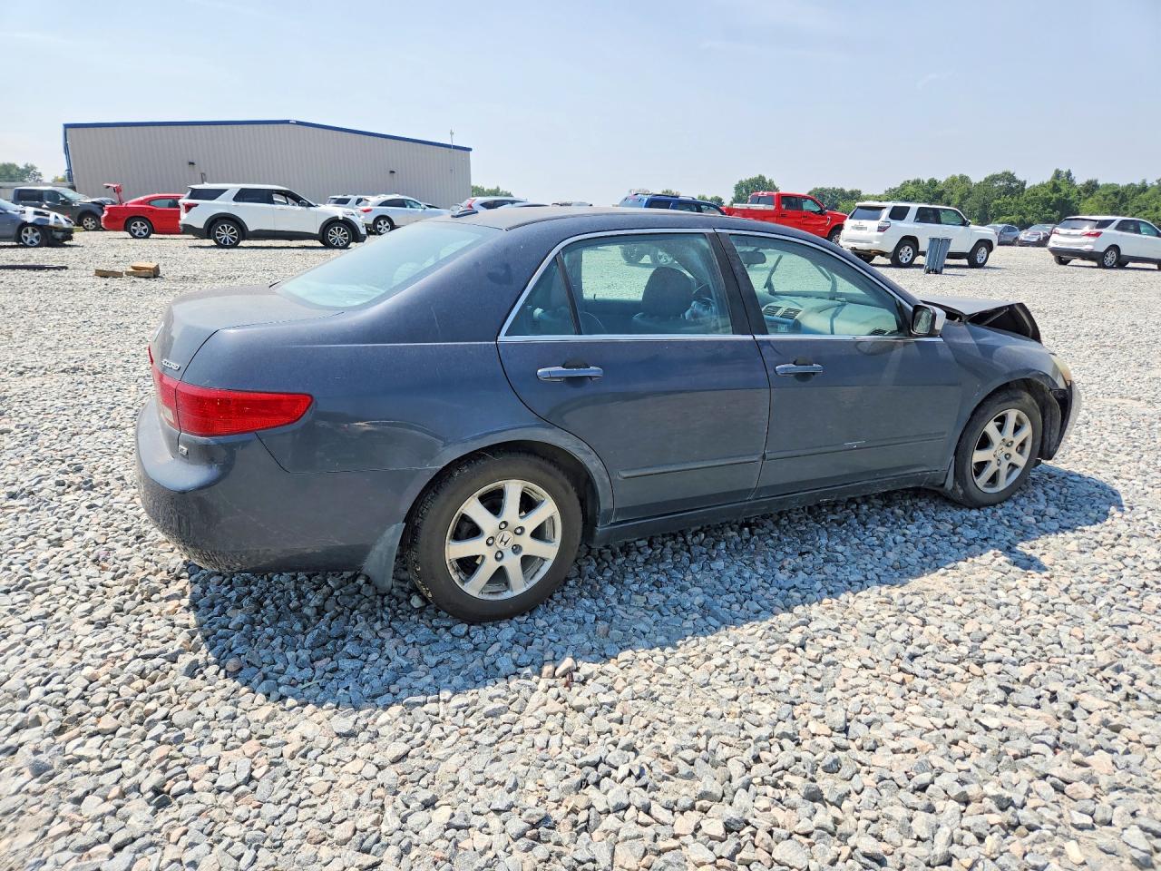 2005 Honda Accord Ex Серый vin: 1HGCM665X5A072706