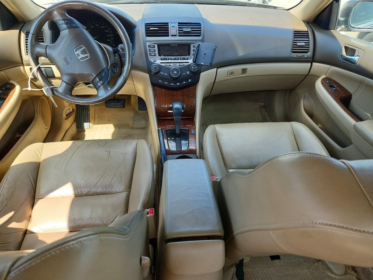 2006 Honda Accord Ex Gray vin: 1HGCM665X6A008070