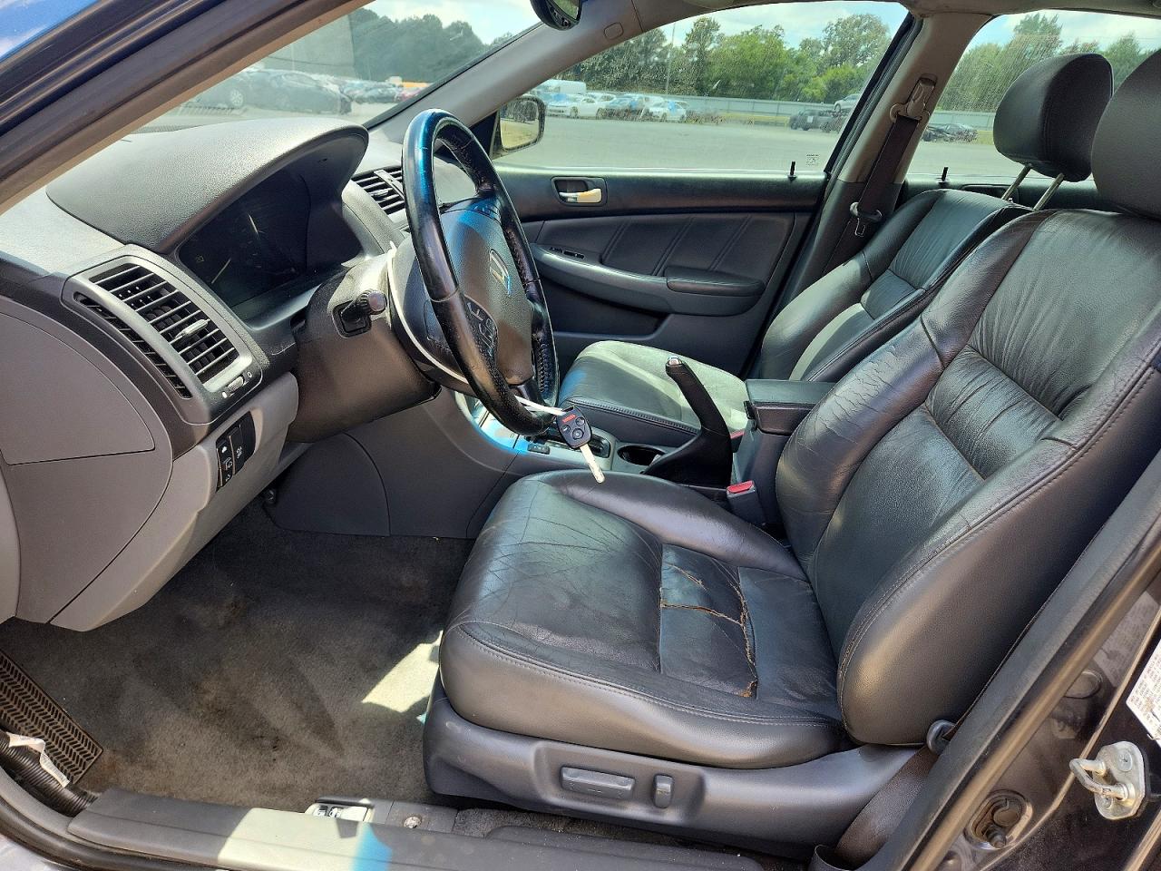 2006 Honda Accord Ex Blue vin: 1HGCM665X6A032952