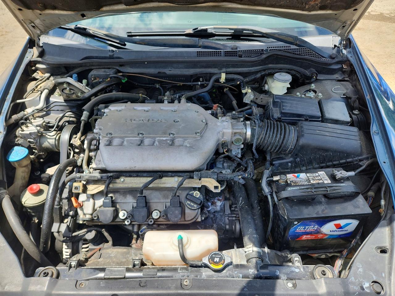 2006 Honda Accord Ex Blue vin: 1HGCM665X6A032952