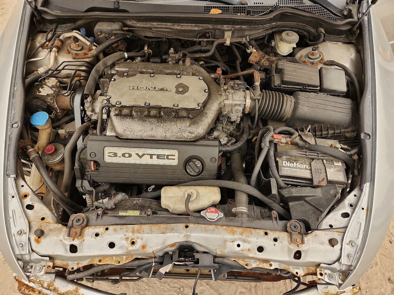 2006 Honda Accord Ex Silver vin: 1HGCM665X6A034815