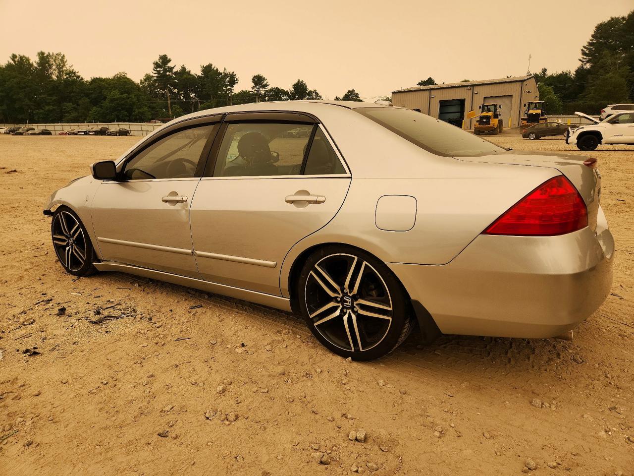 2006 Honda Accord Ex Silver vin: 1HGCM665X6A034815