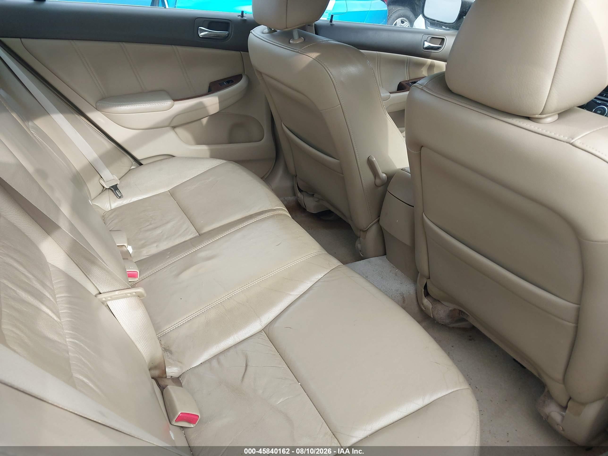 2006 Honda Accord 3.0 Ex Белый vin: 1HGCM665X6A041635