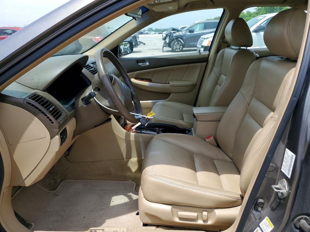 2006 Honda Accord Ex Серый vin: 1HGCM665X6A052232
