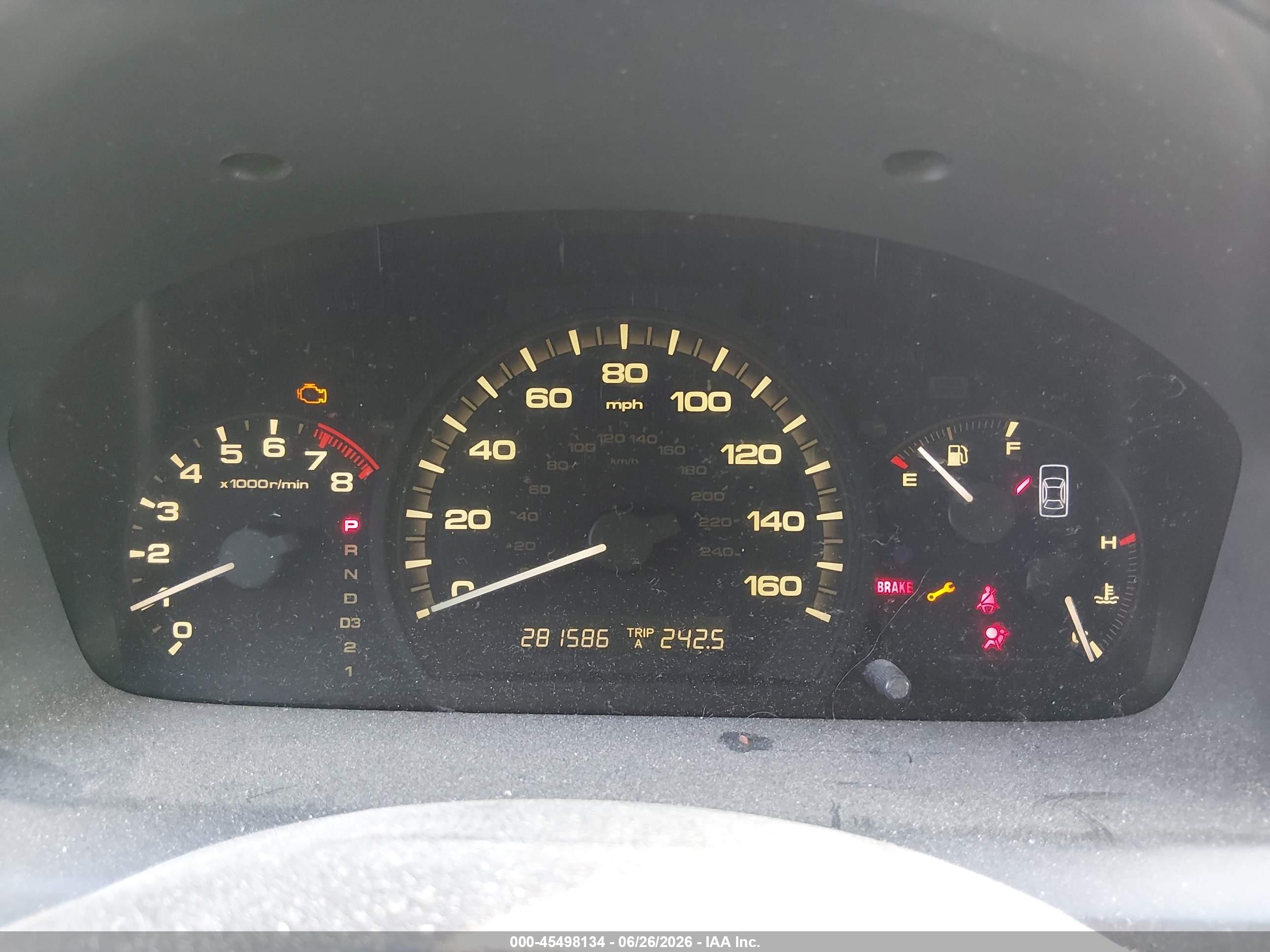 2006 Honda Accord 3.0 Ex Серебряный vin: 1HGCM665X6A071895