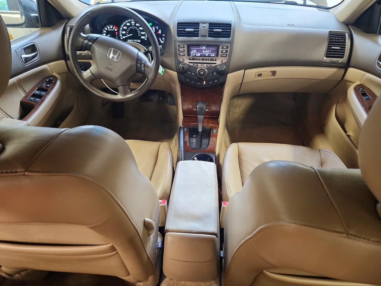 2007 Honda Accord Ex Gray vin: 1HGCM665X7A031138