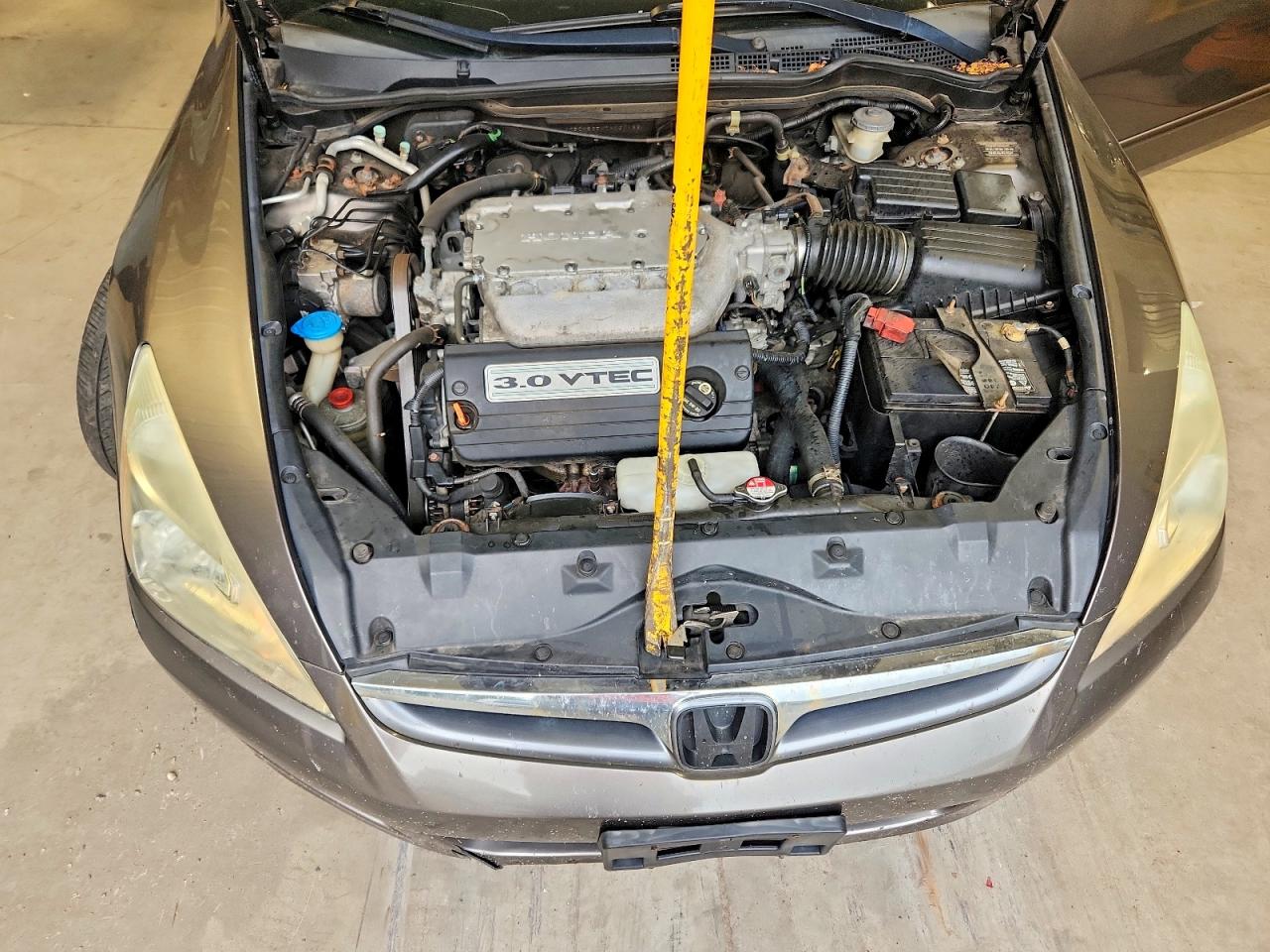 2007 Honda Accord Ex Gray vin: 1HGCM665X7A031138