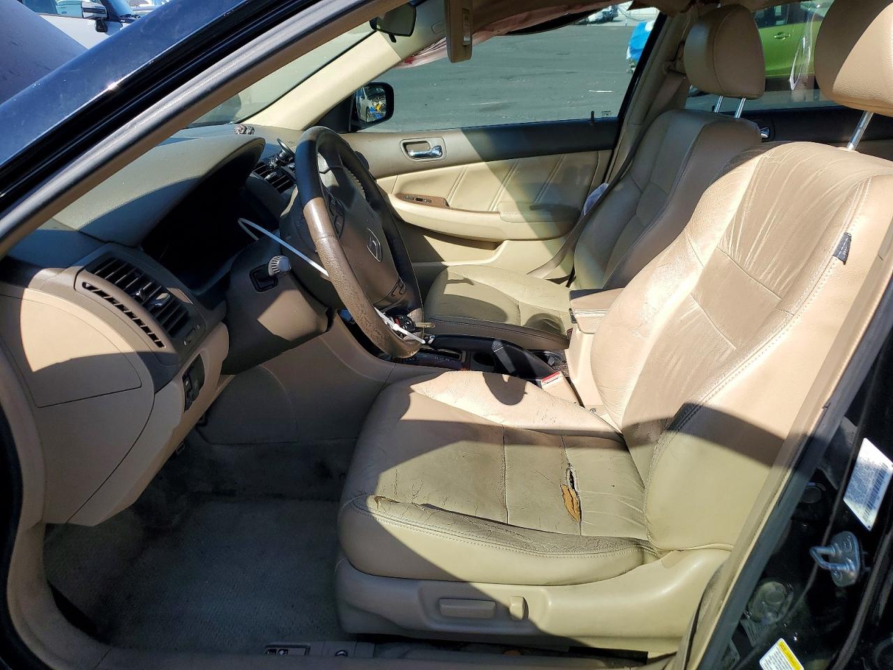 2007 Honda Accord Ex Черный vin: 1HGCM665X7A031382