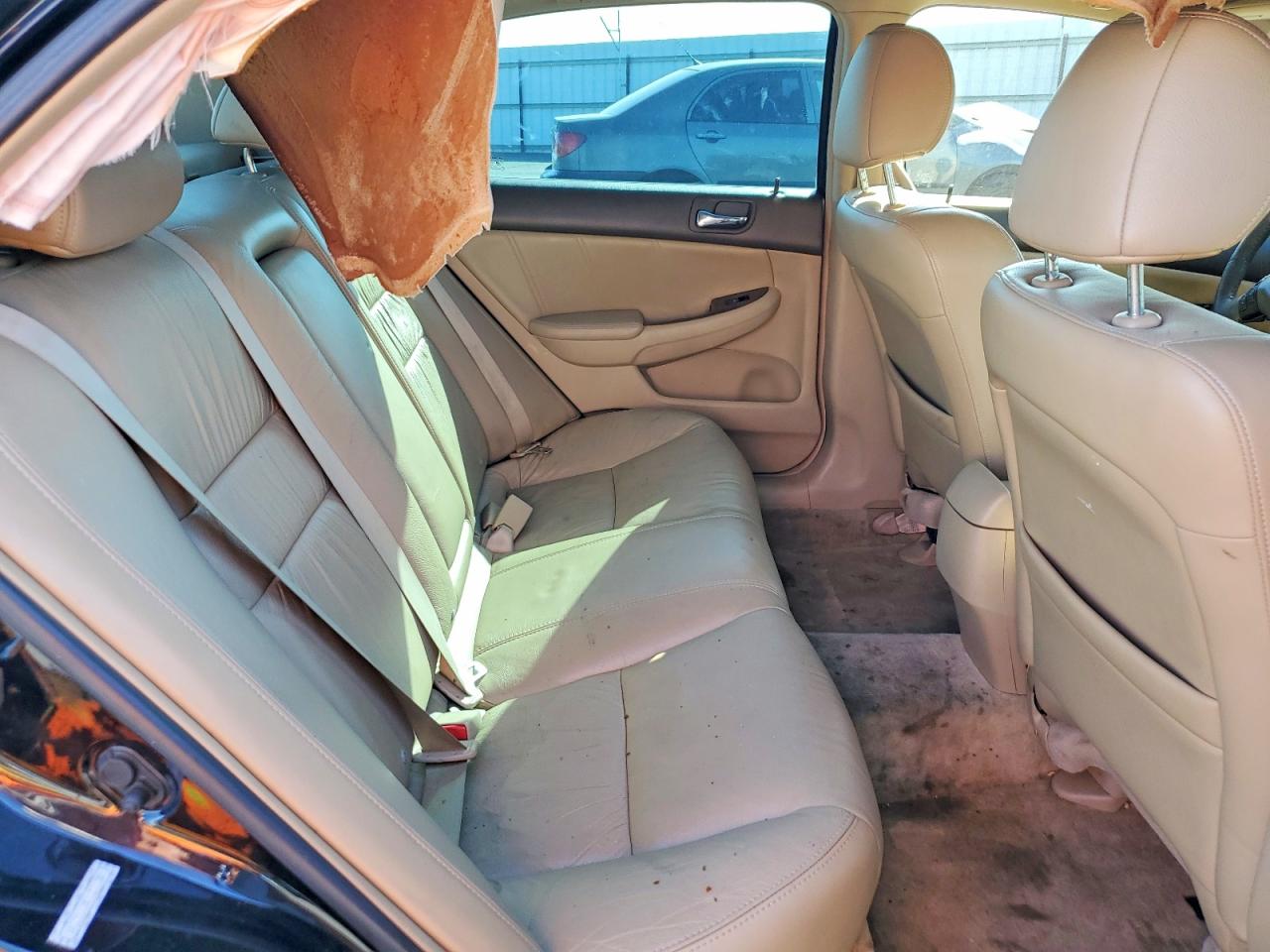 2007 Honda Accord Ex Черный vin: 1HGCM665X7A031382