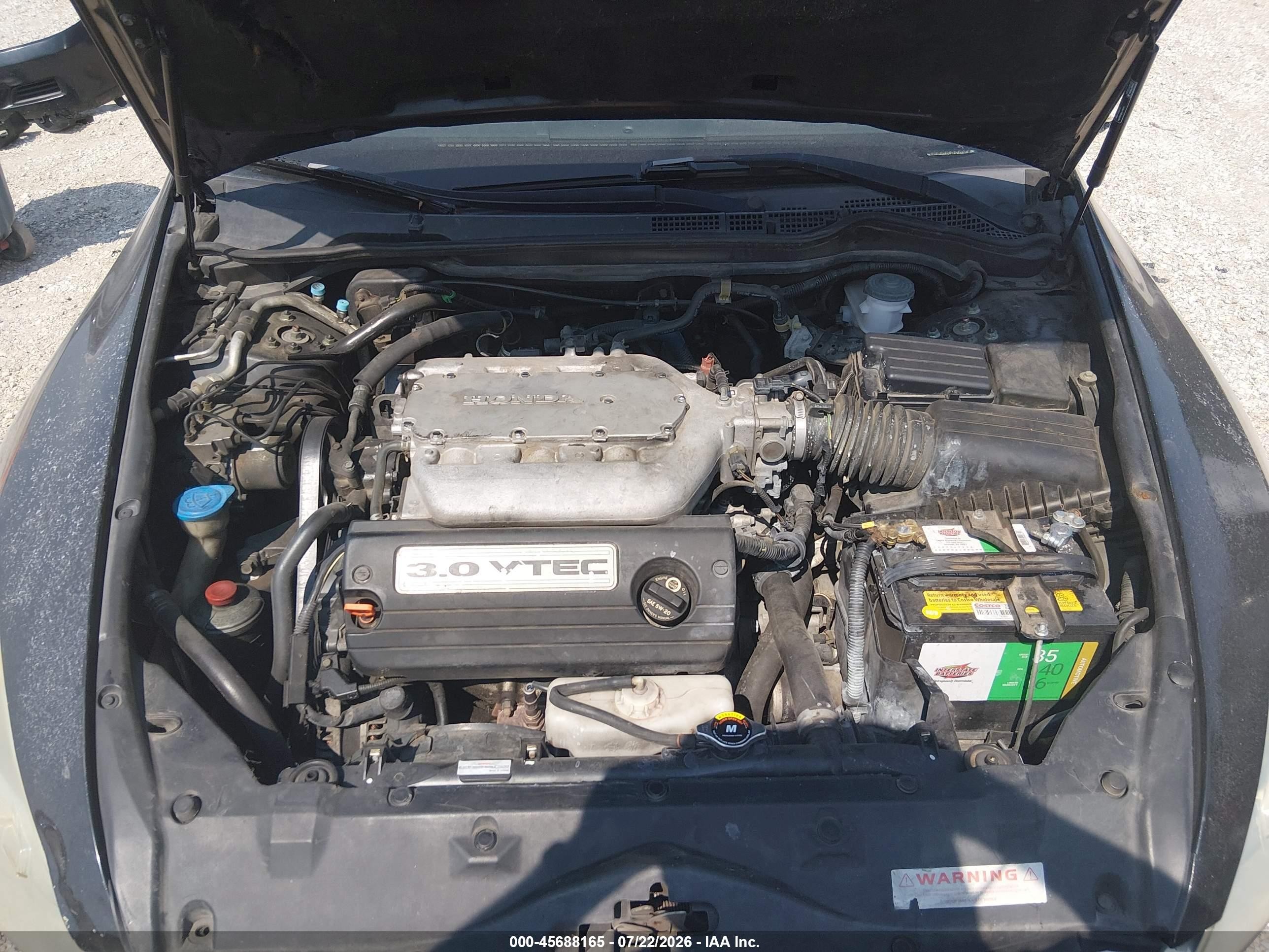 2007 Honda Accord 3.0 Ex Black vin: 1HGCM665X7A054029