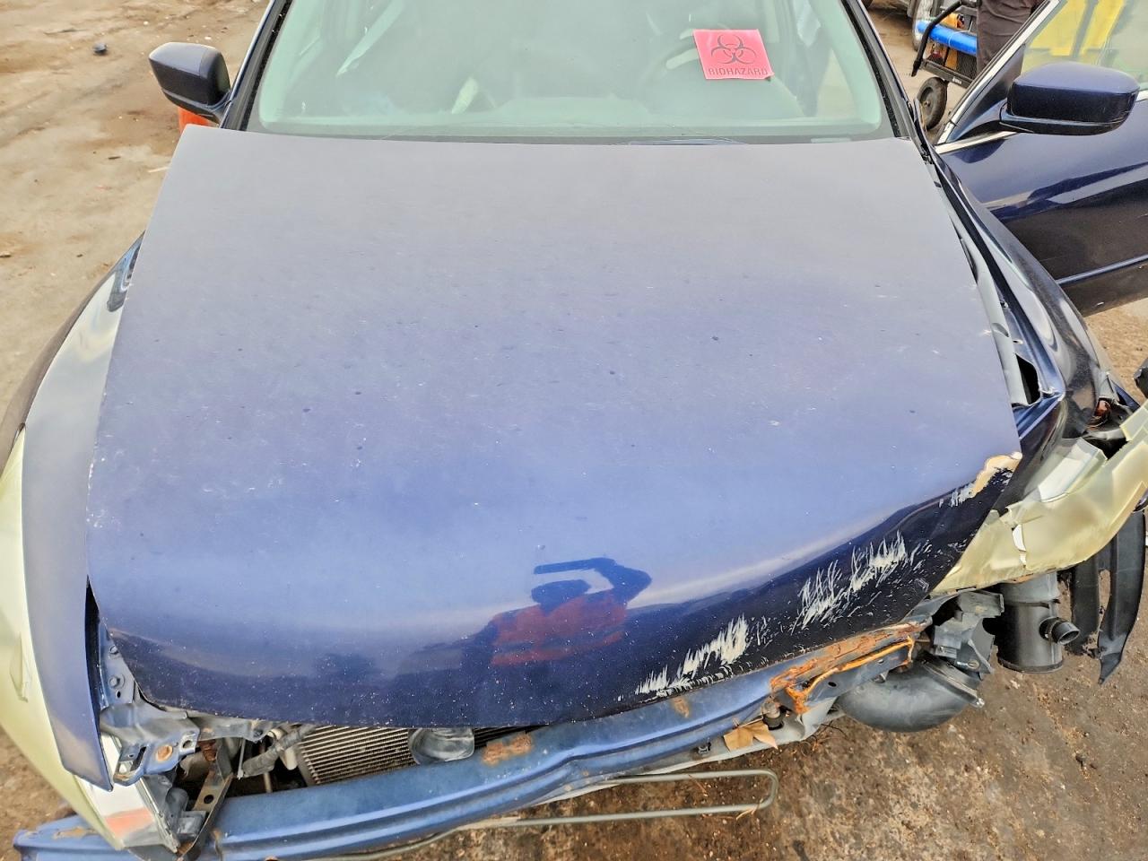 2007 Honda Accord Ex Blue vin: 1HGCM665X7A063989