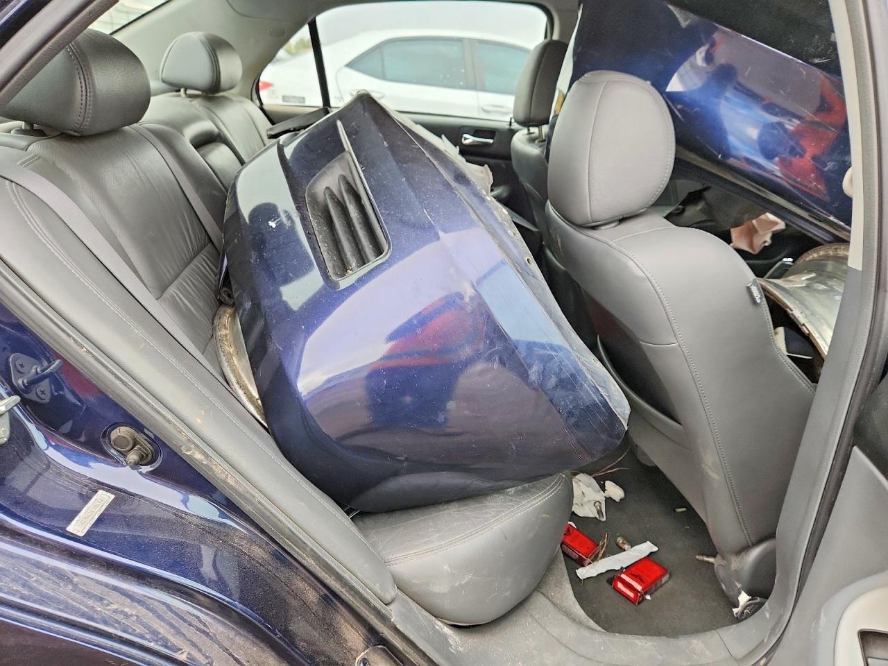 2007 Honda Accord Ex Blue vin: 1HGCM665X7A063989