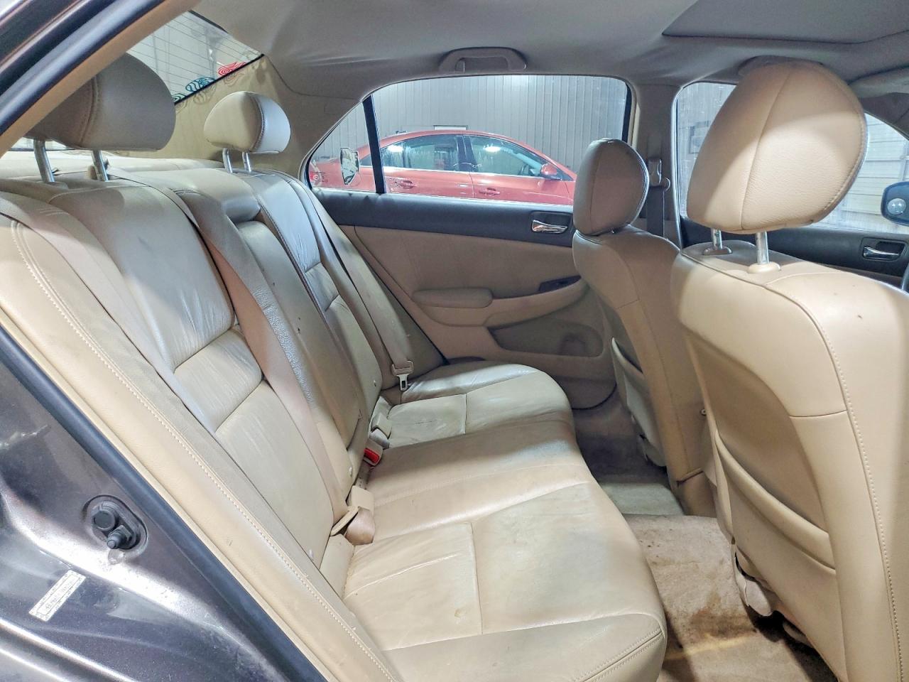 2007 Honda Accord Ex Gray vin: 1HGCM665X7A065564