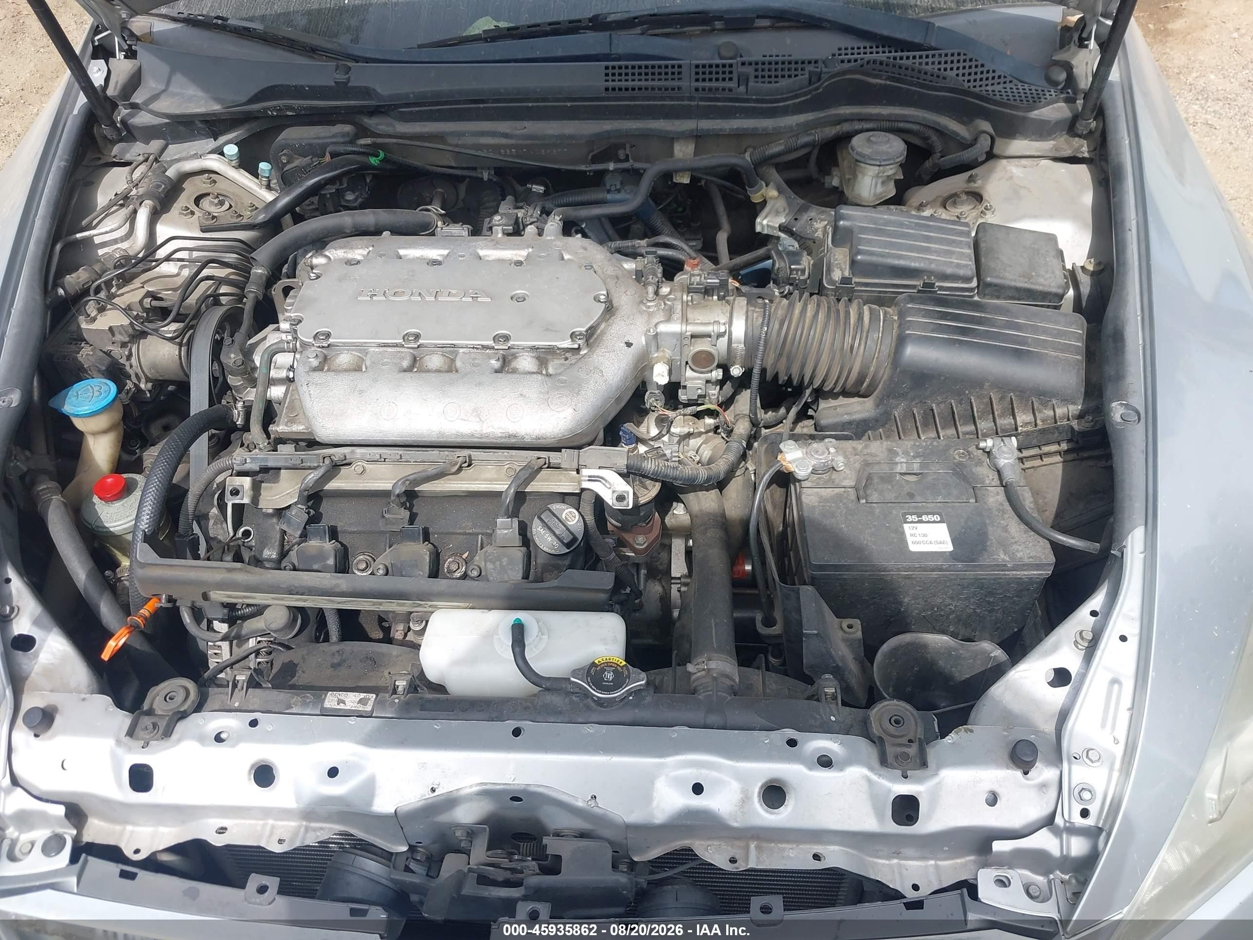 2007 Honda Accord 3.0 Ex Silver vin: 1HGCM665X7A069677