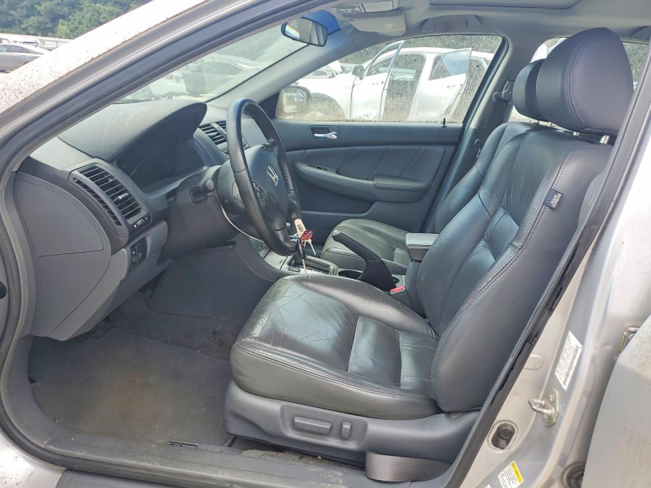 2007 Honda Accord Ex Серебряный vin: 1HGCM665X7A072708