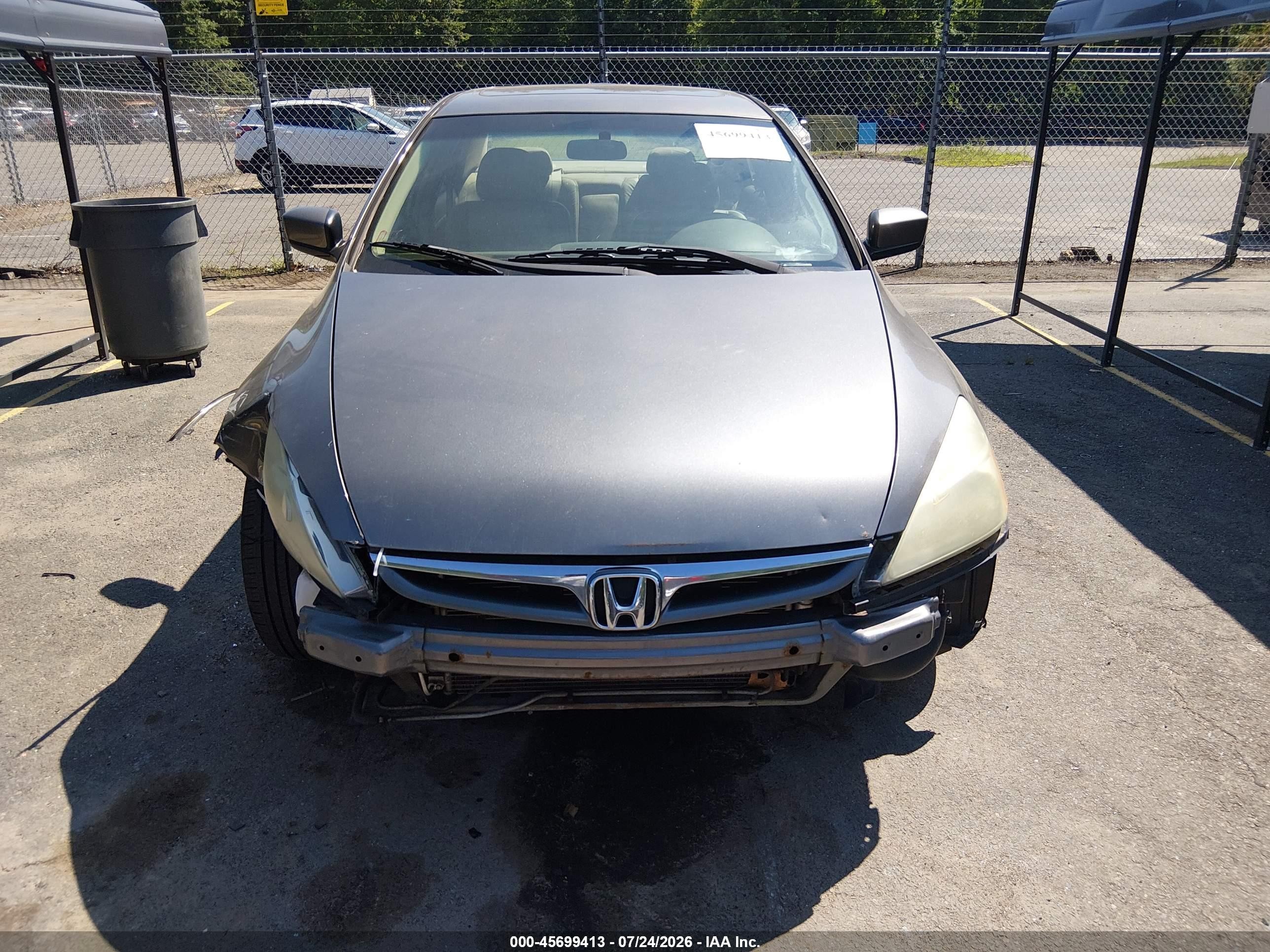 2007 Honda Accord 3.0 Ex Champagne vin: 1HGCM665X7A073924