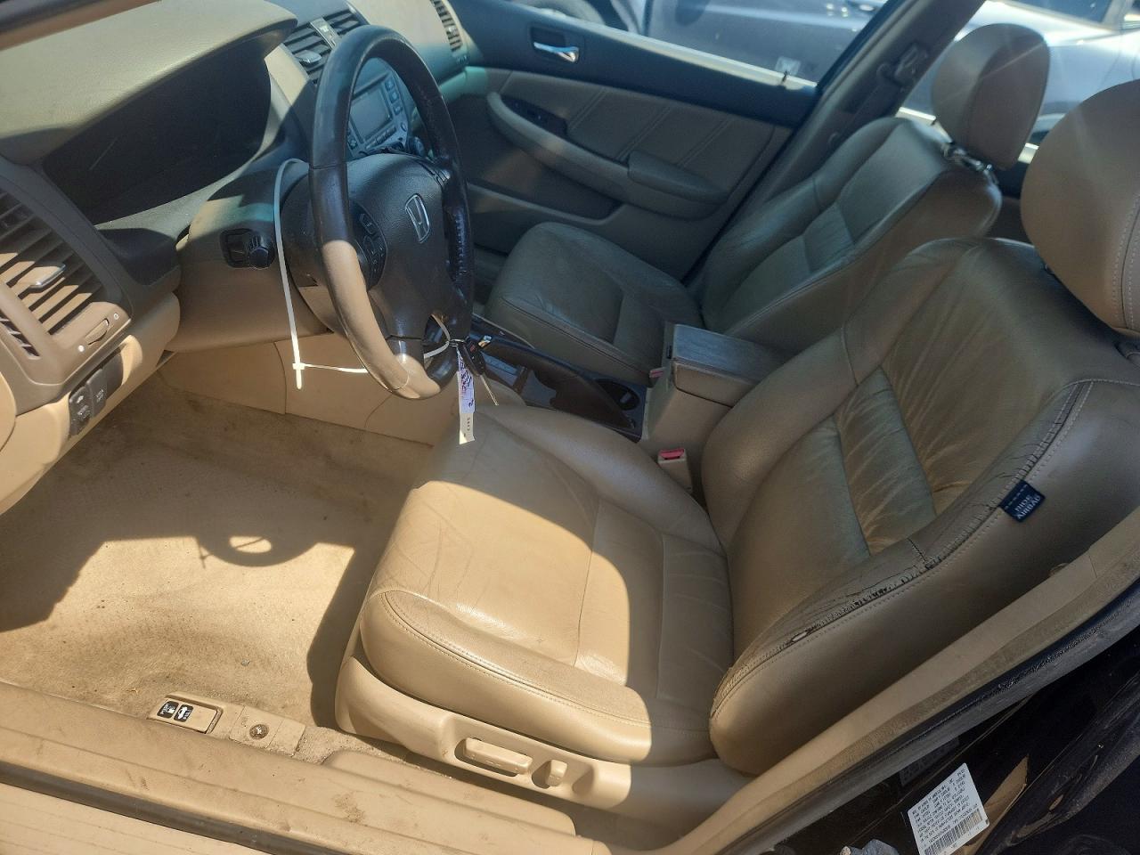 2007 Honda Accord Ex Black vin: 1HGCM665X7A085605