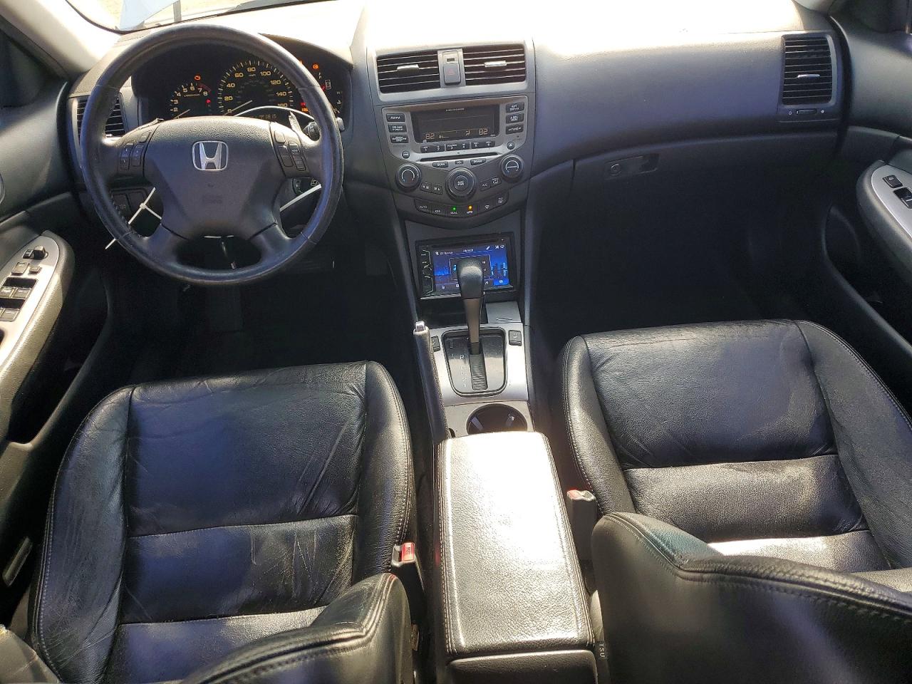 2007 Honda Accord Ex Silver vin: 1HGCM665X7A086446