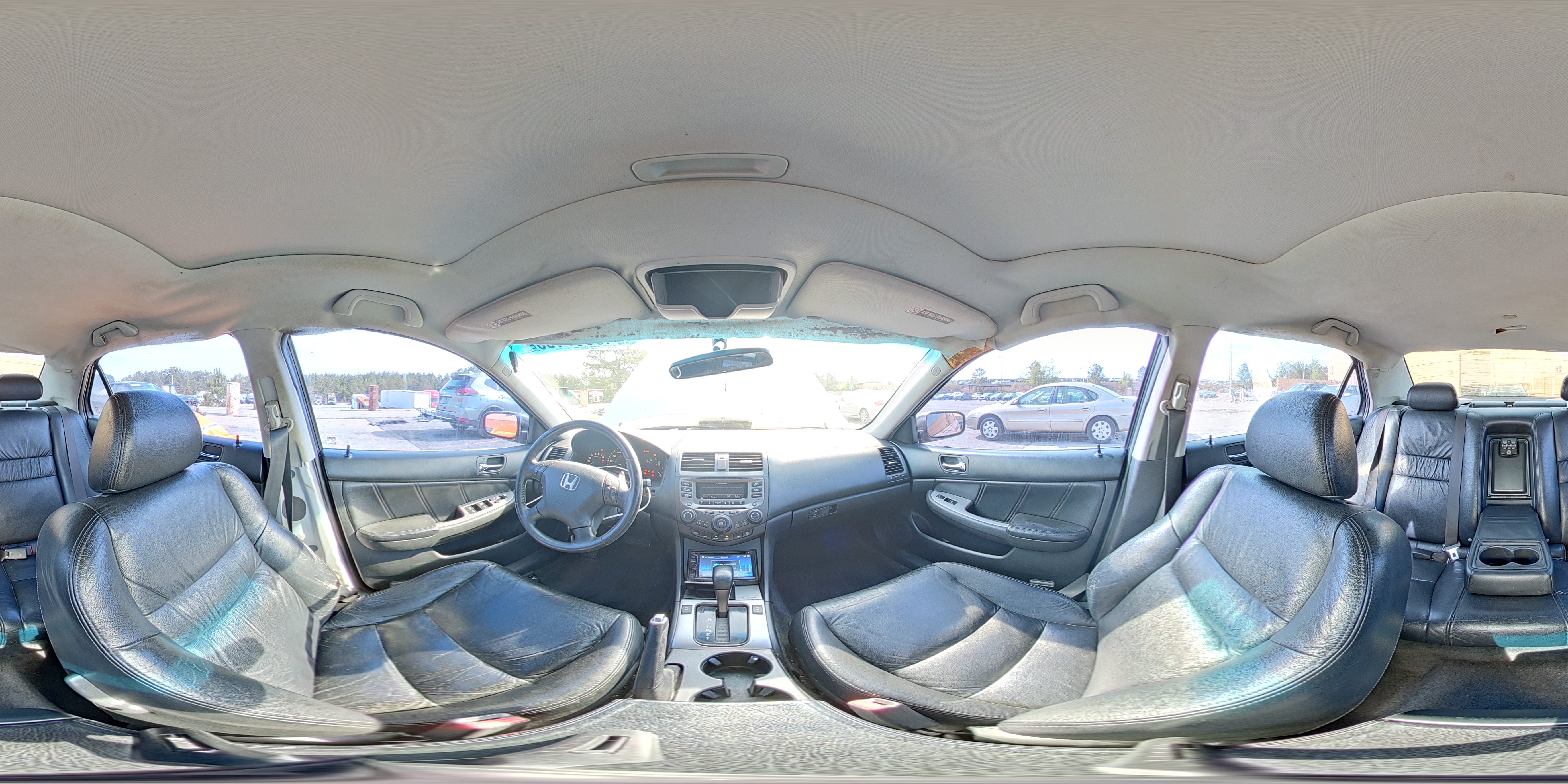 2007 Honda Accord Ex Silver vin: 1HGCM665X7A086446