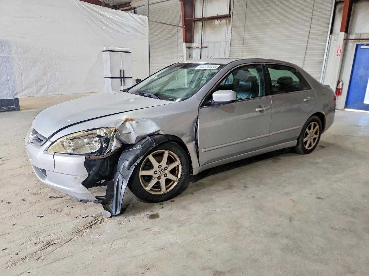 2004 Honda Accord Ex Silver vin: 1HGCM66804A088941