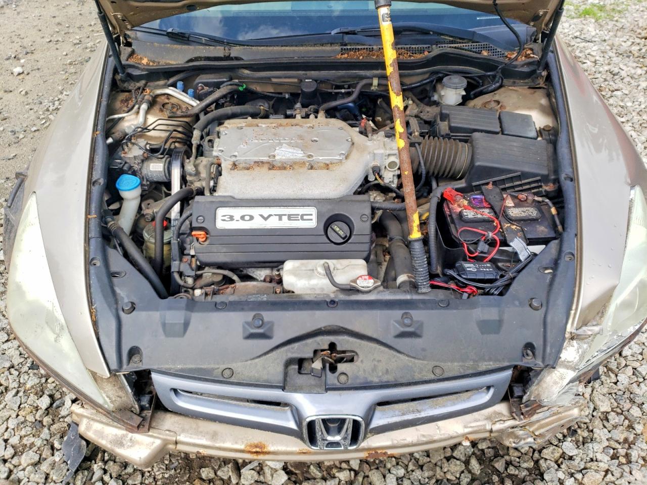 2005 Honda Accord Ex Beige vin: 1HGCM66805A002688