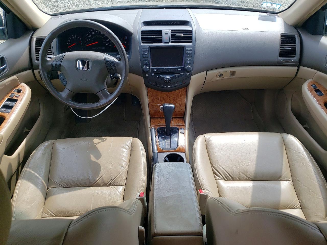 2005 Honda Accord Ex Beige vin: 1HGCM66805A002688
