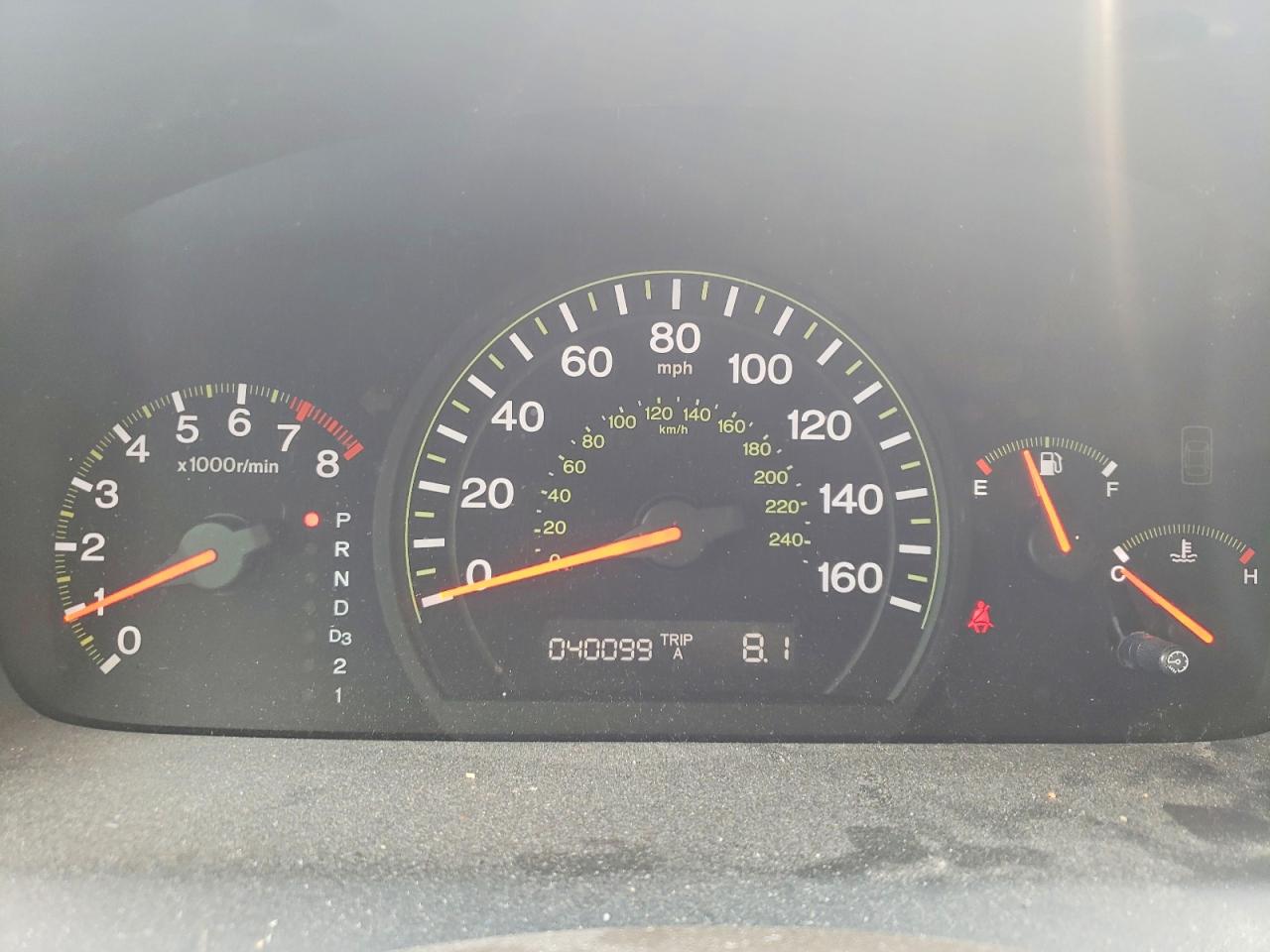 2005 Honda Accord Ex Beige vin: 1HGCM66805A002688