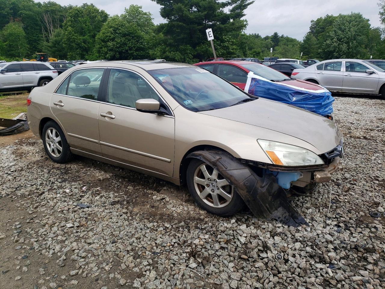 2005 Honda Accord Ex Beige vin: 1HGCM66805A002688